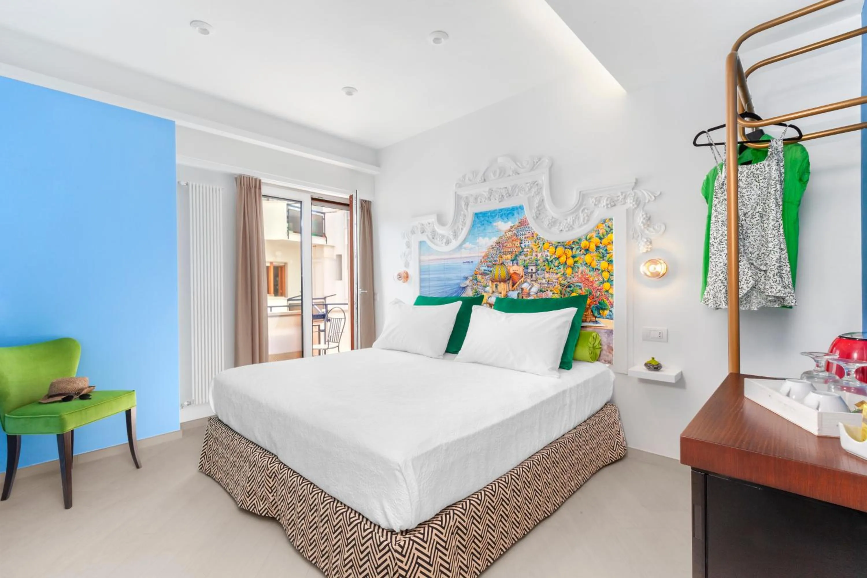 Bed in Le Palme Sorrento