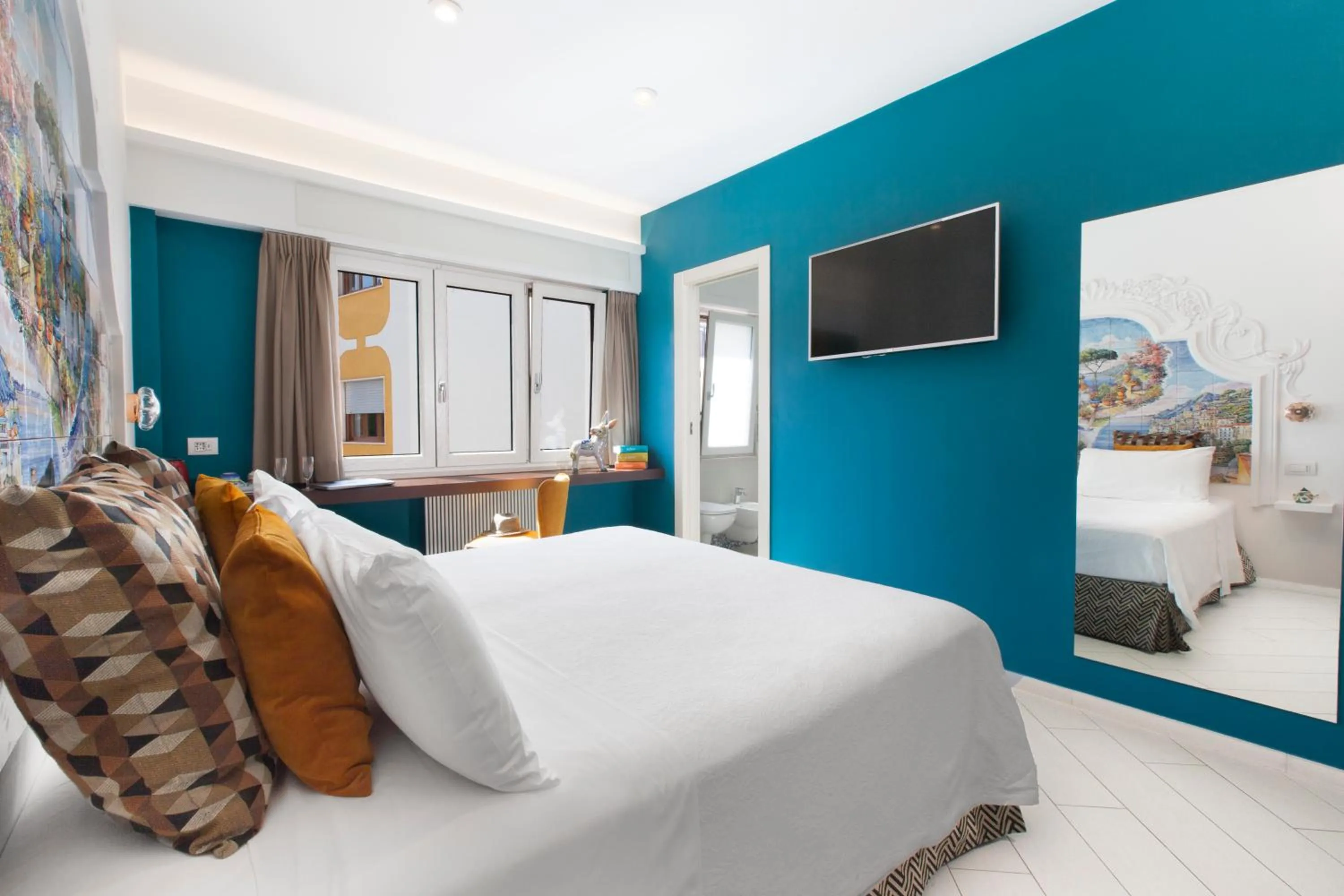 Bed in Le Palme Sorrento