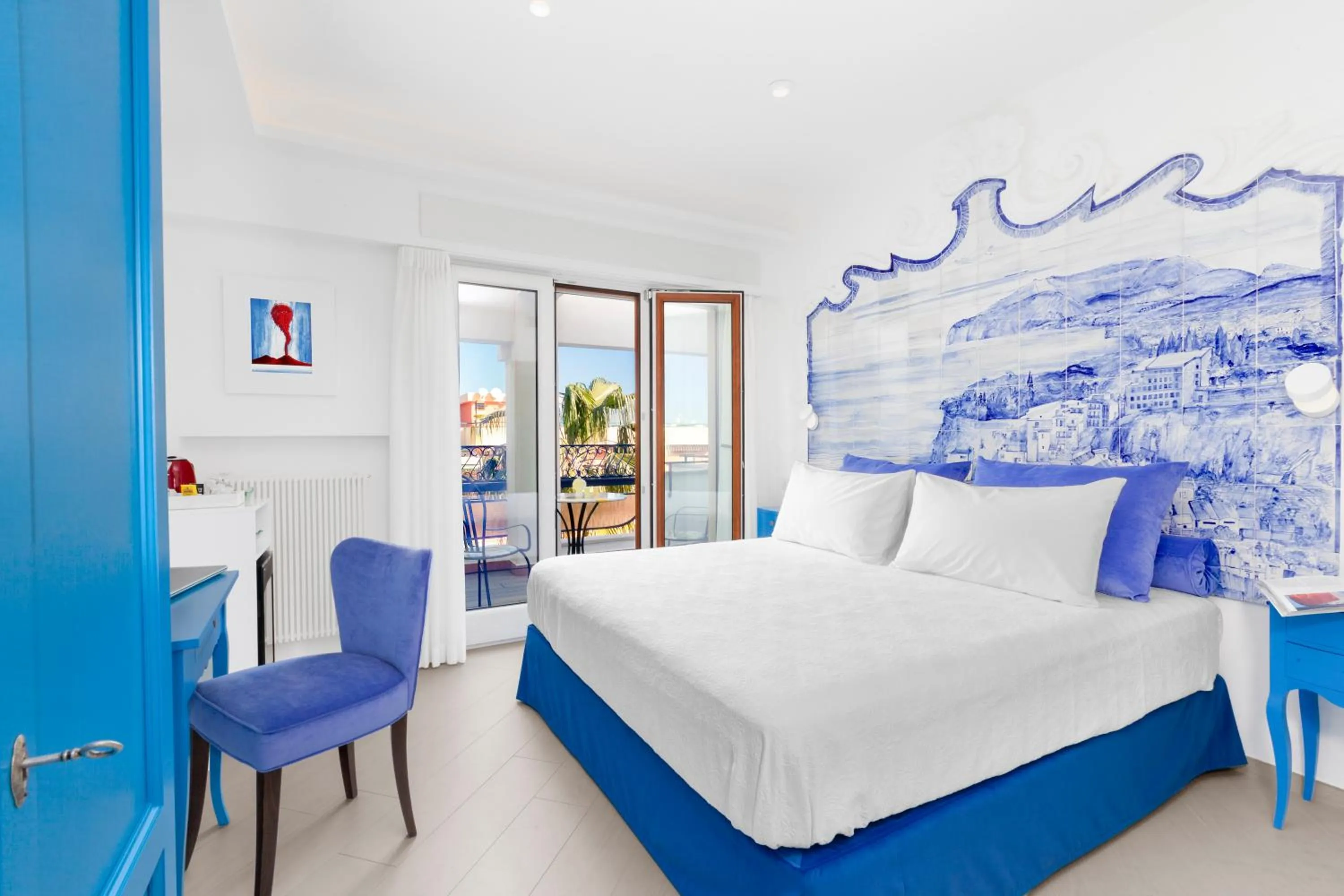 Bed in Le Palme Sorrento