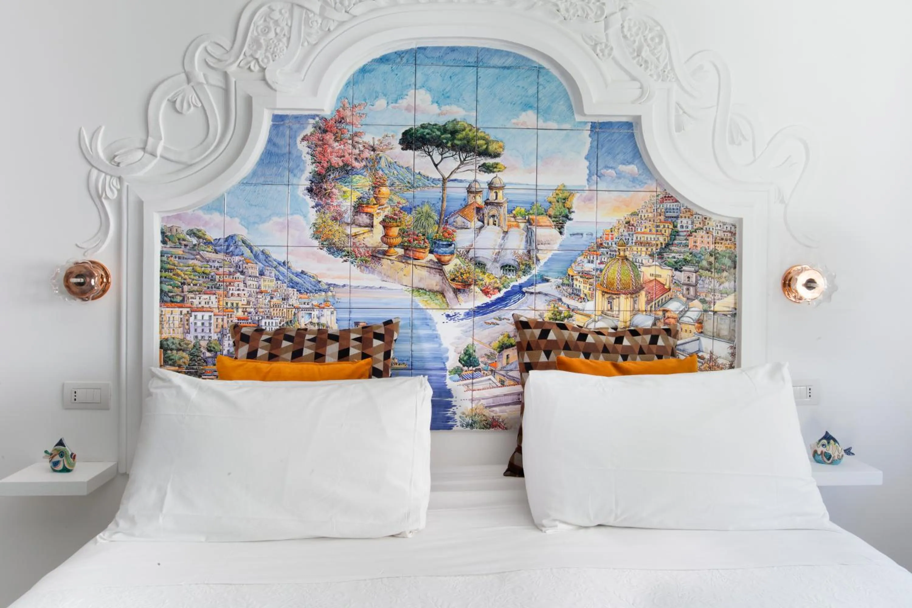 Bed in Le Palme Sorrento