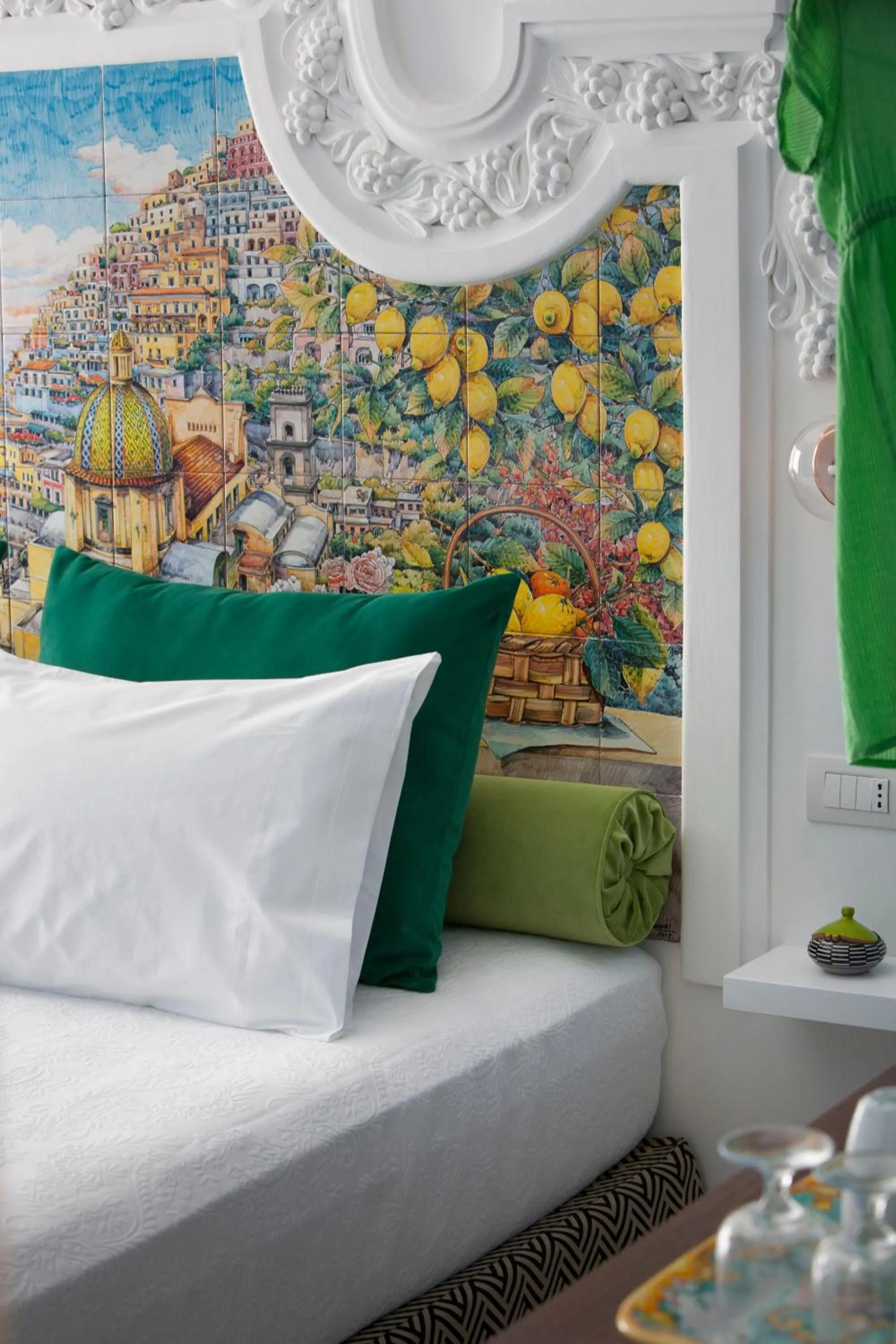 Bed in Le Palme Sorrento