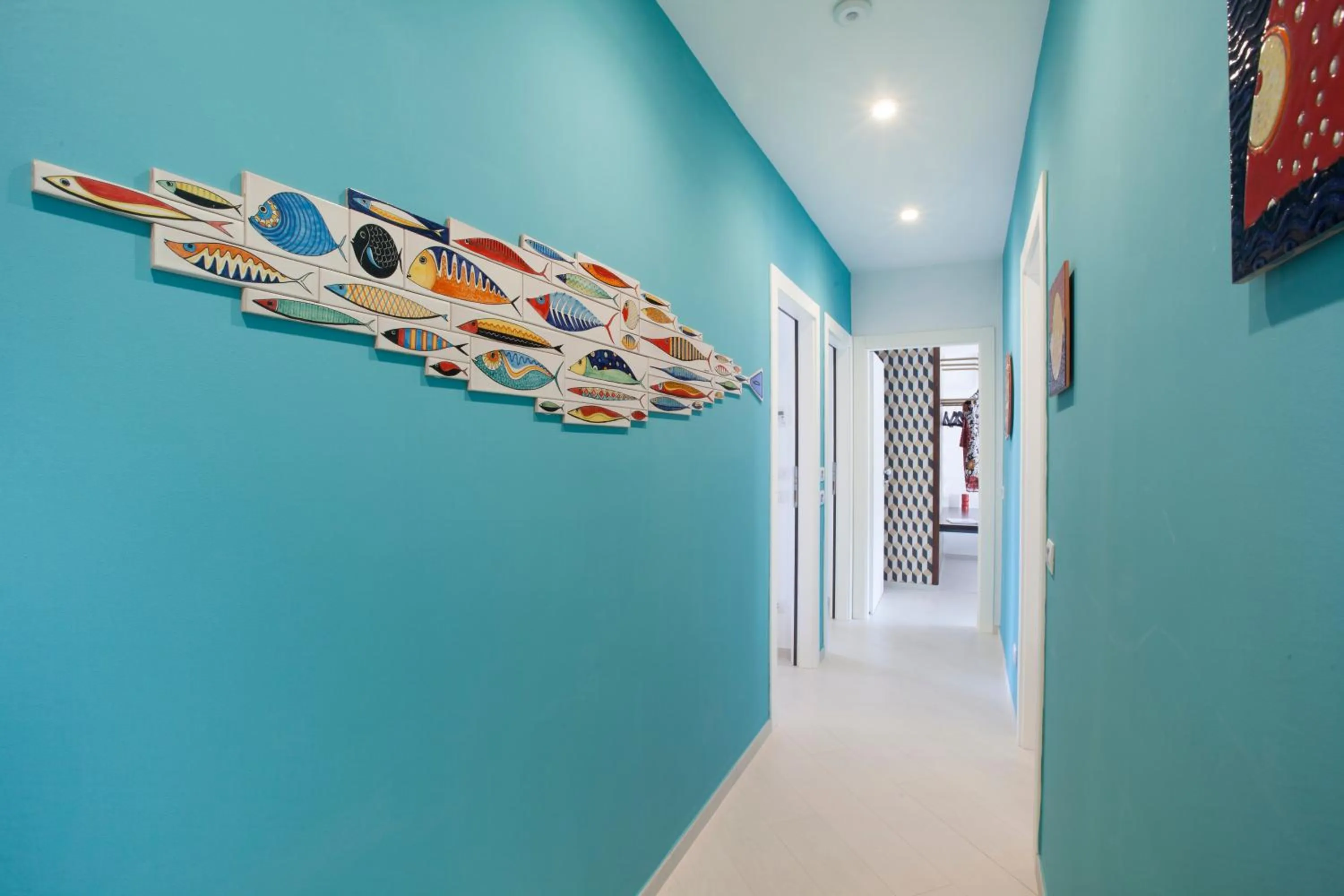 Lobby or reception in Le Palme Sorrento