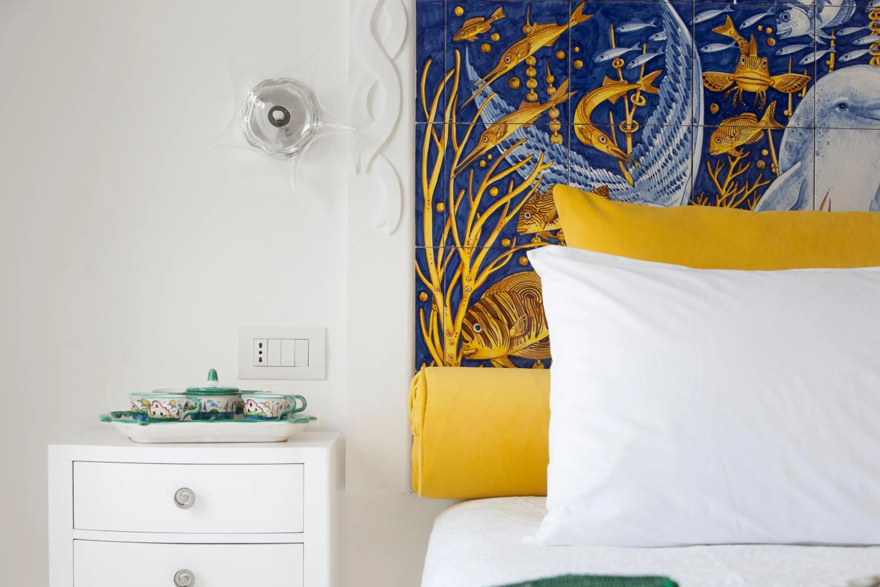 Bed in Le Palme Sorrento