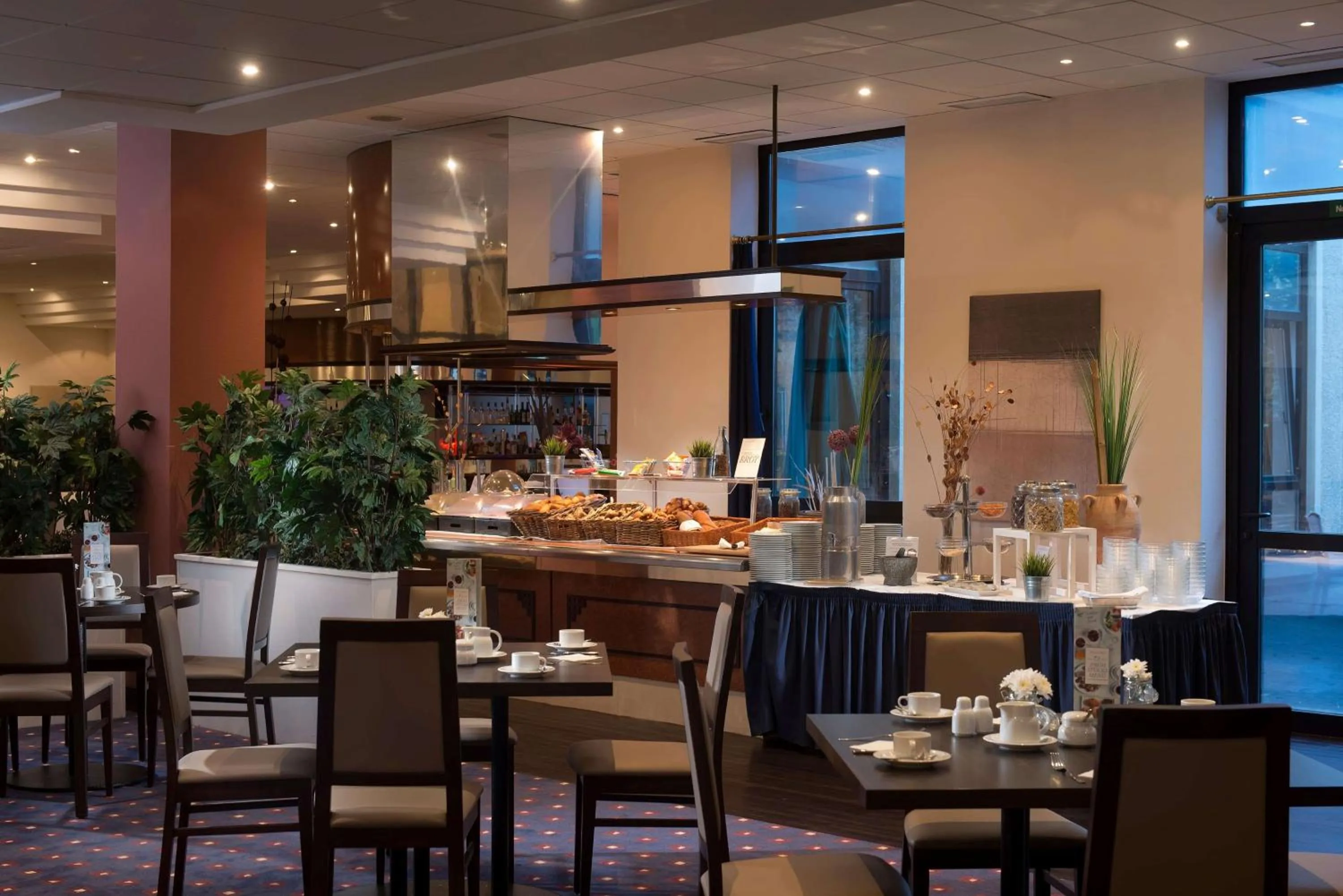 Restaurant/places to eat in Wyndham Garden Duesseldorf Mettmann