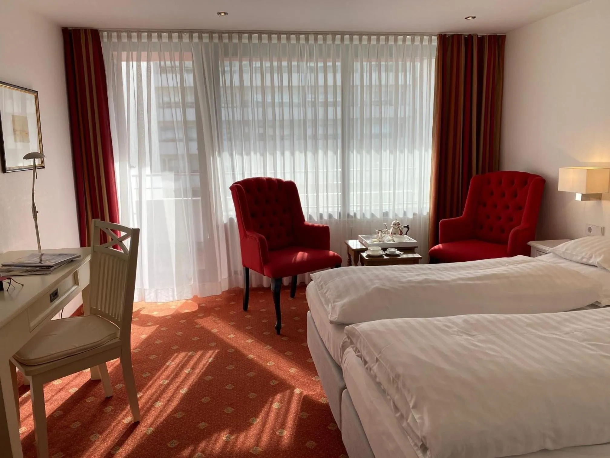 Bed in Hotel Wünschmann