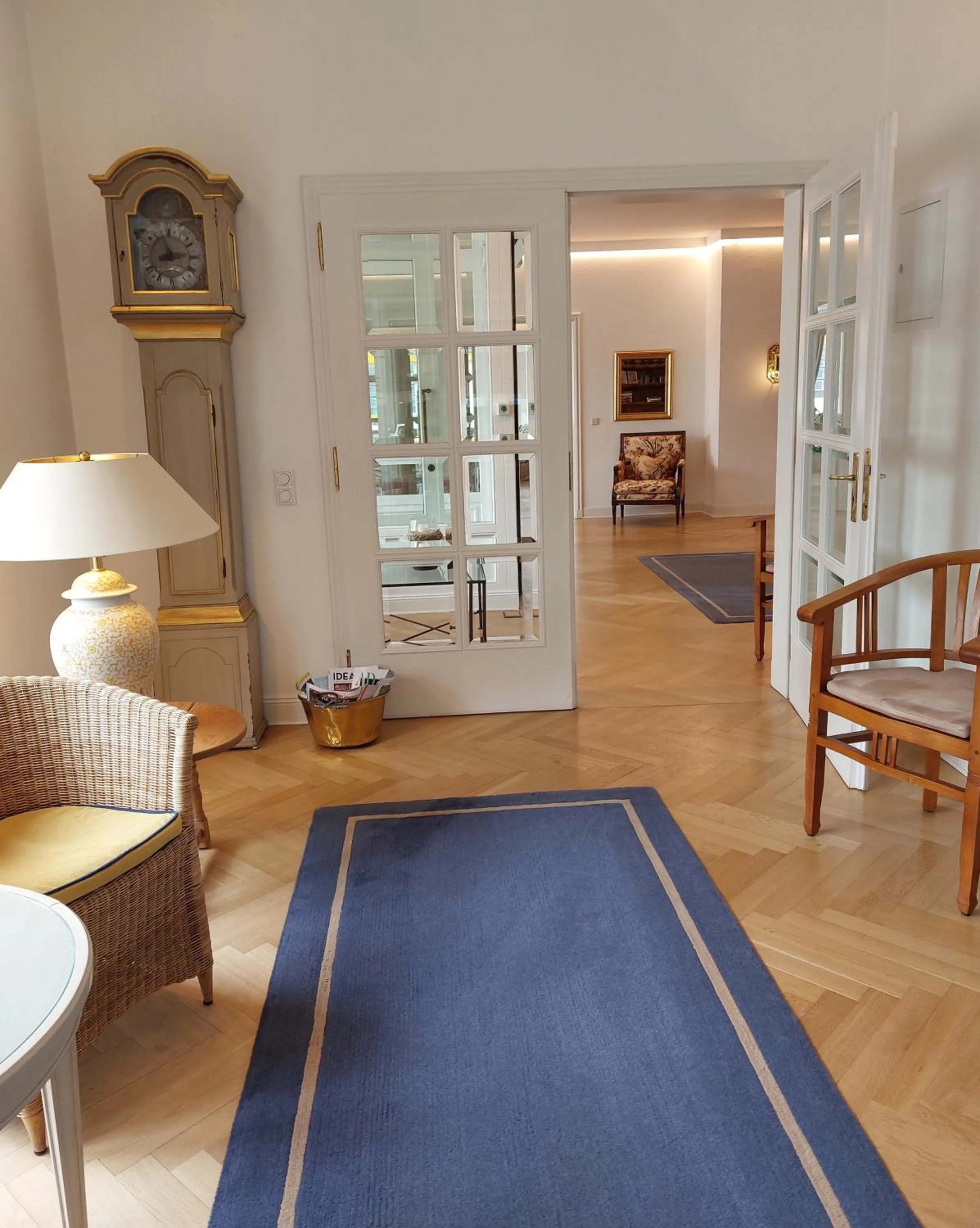 Lobby or reception in Hotel Wünschmann