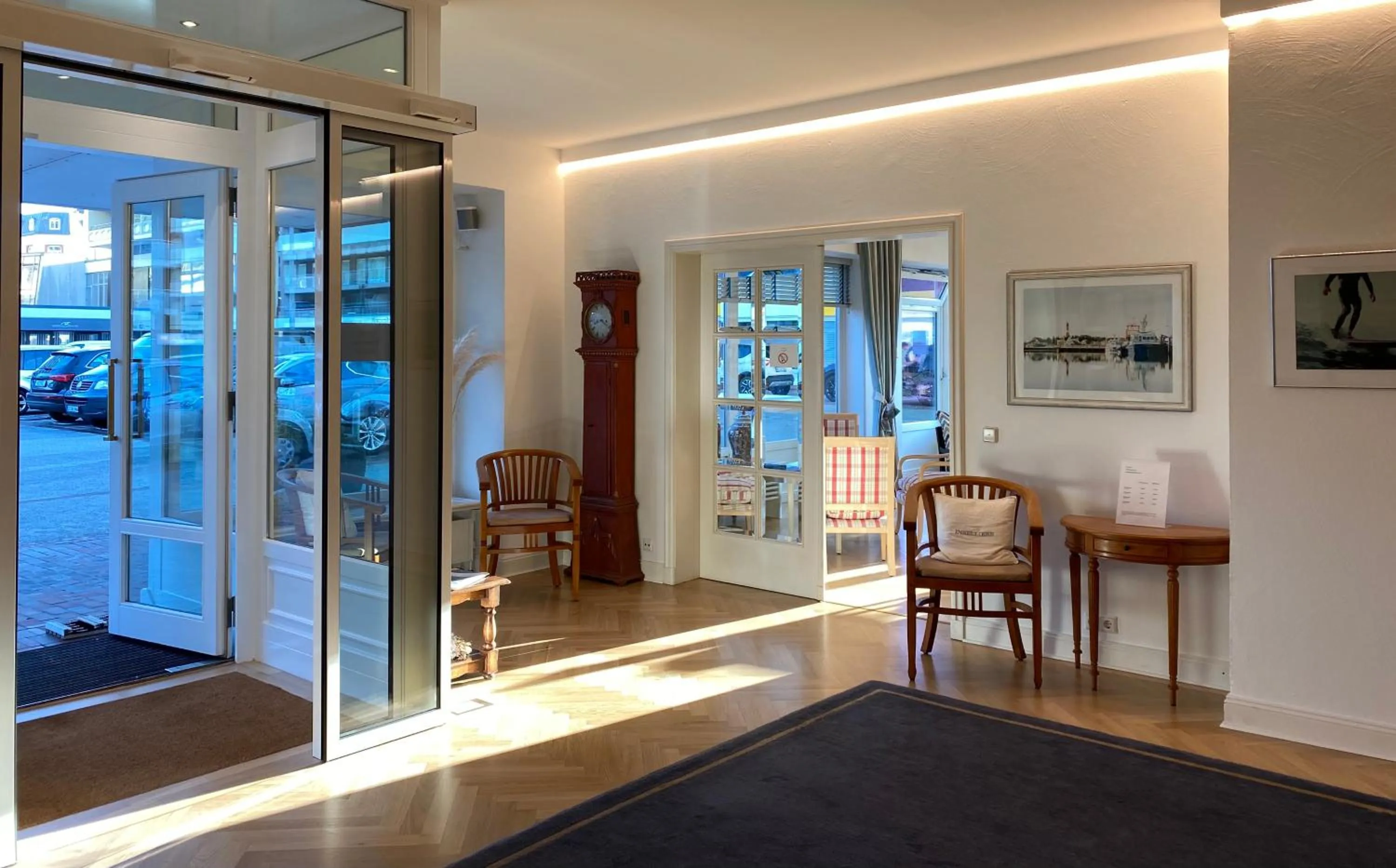 Communal lounge/ TV room in Hotel Wünschmann