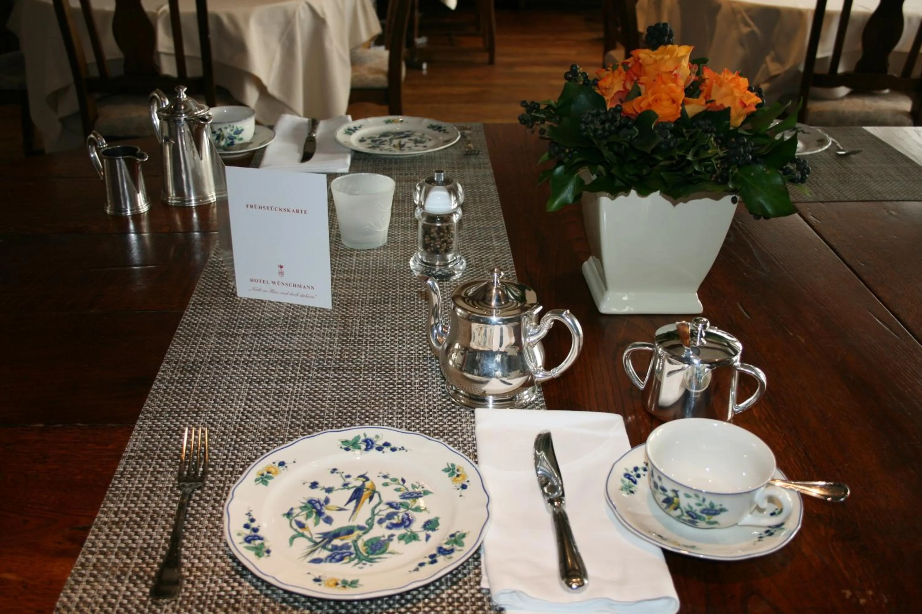 Restaurant/places to eat in Hotel Wünschmann