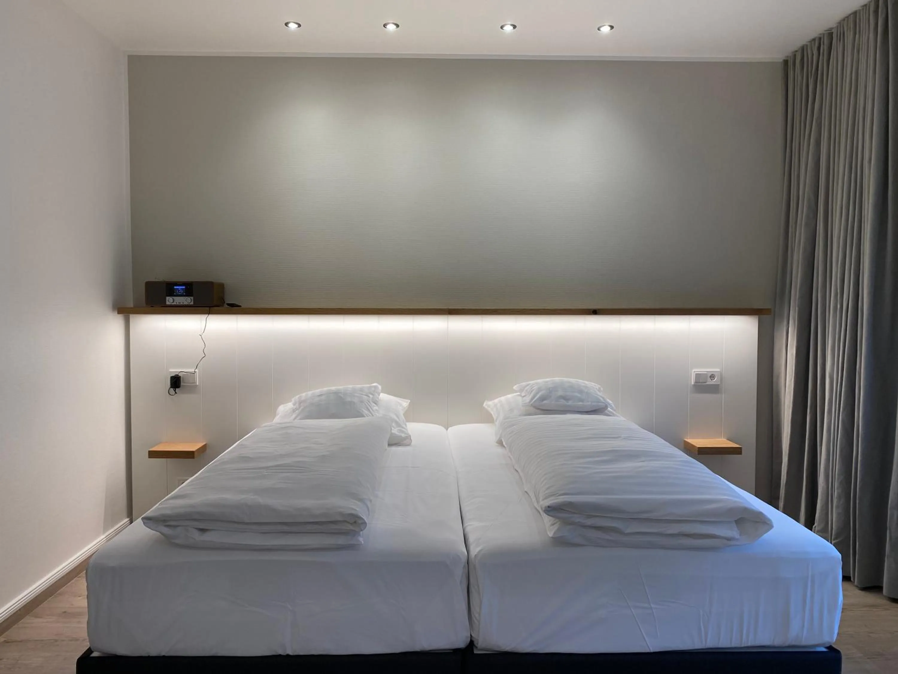 Bed in Hotel Wünschmann