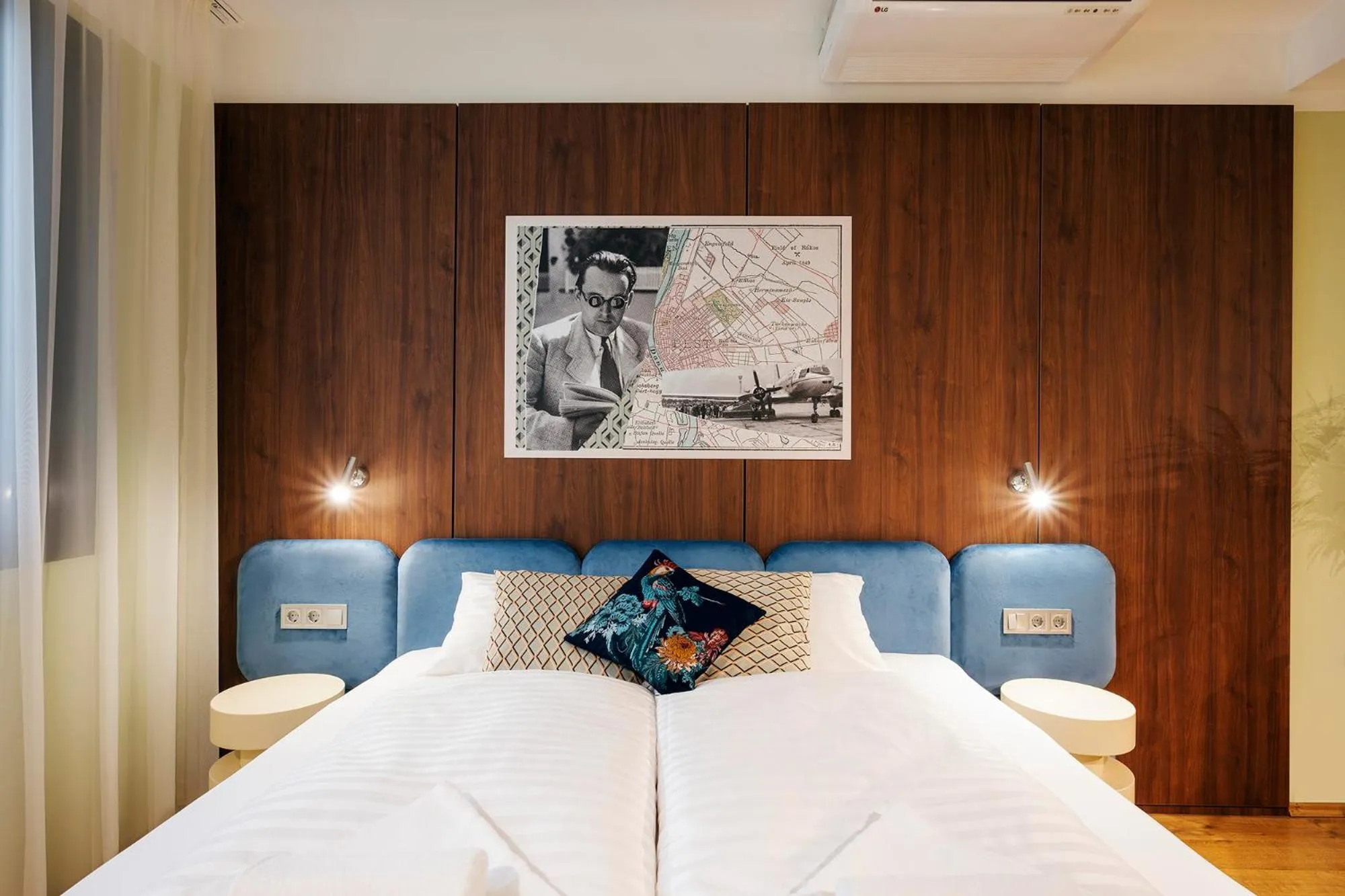 Bed in SWU Magazine Rooms