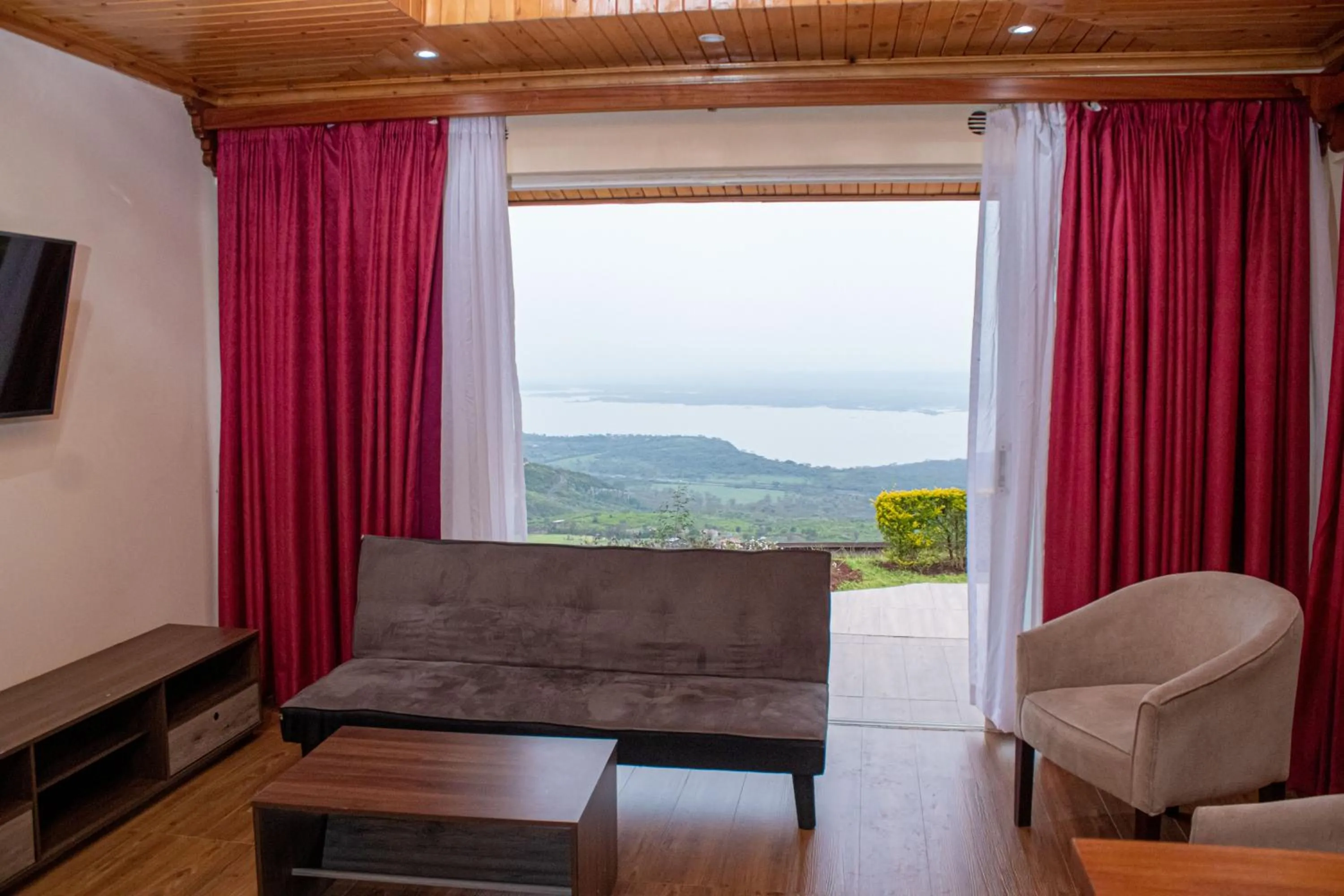 Natural landscape in Lake Elementaita Mountain Lodge