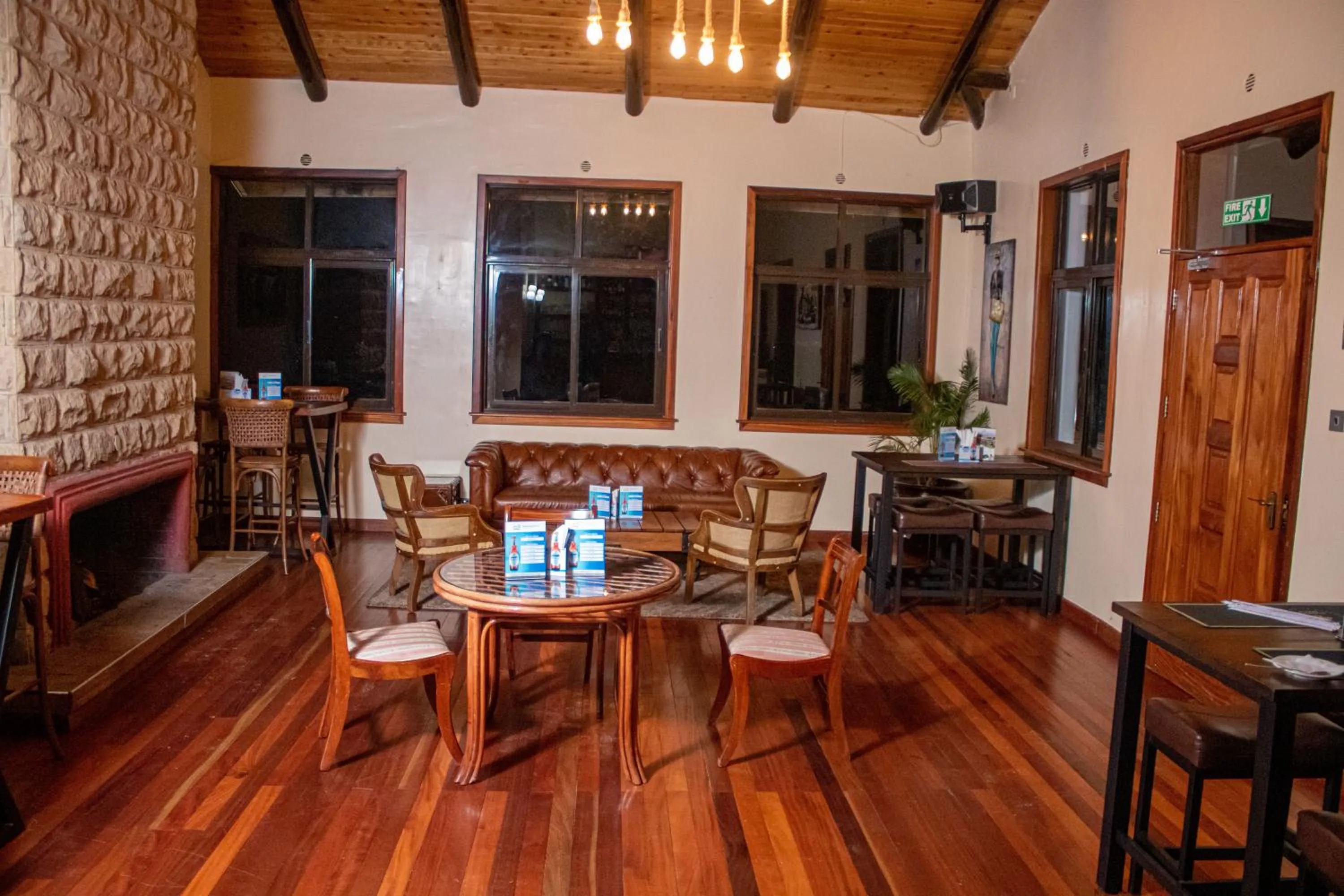 Restaurant/places to eat in Lake Elementaita Mountain Lodge