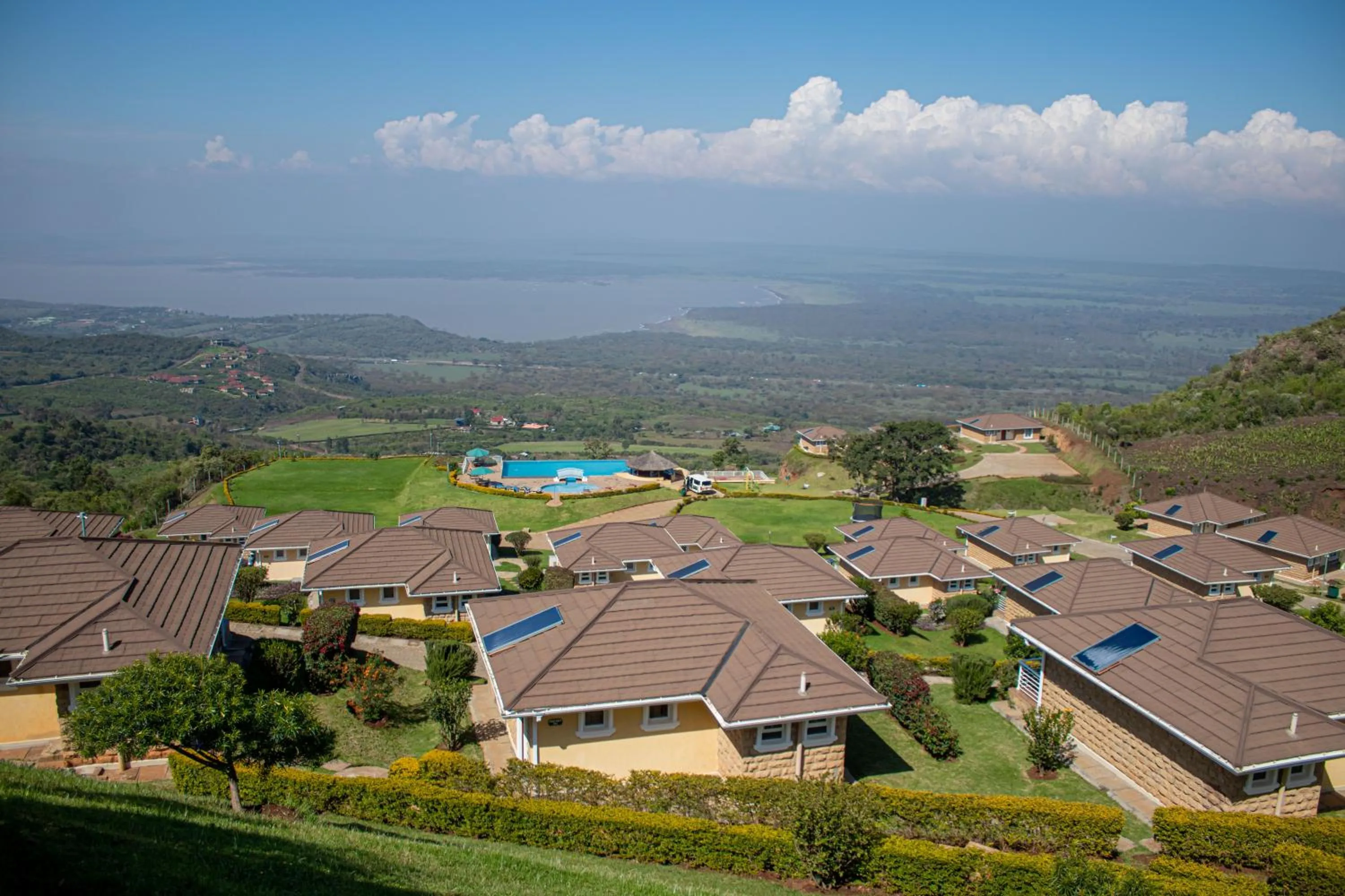 Property building in Lake Elementaita Mountain Lodge