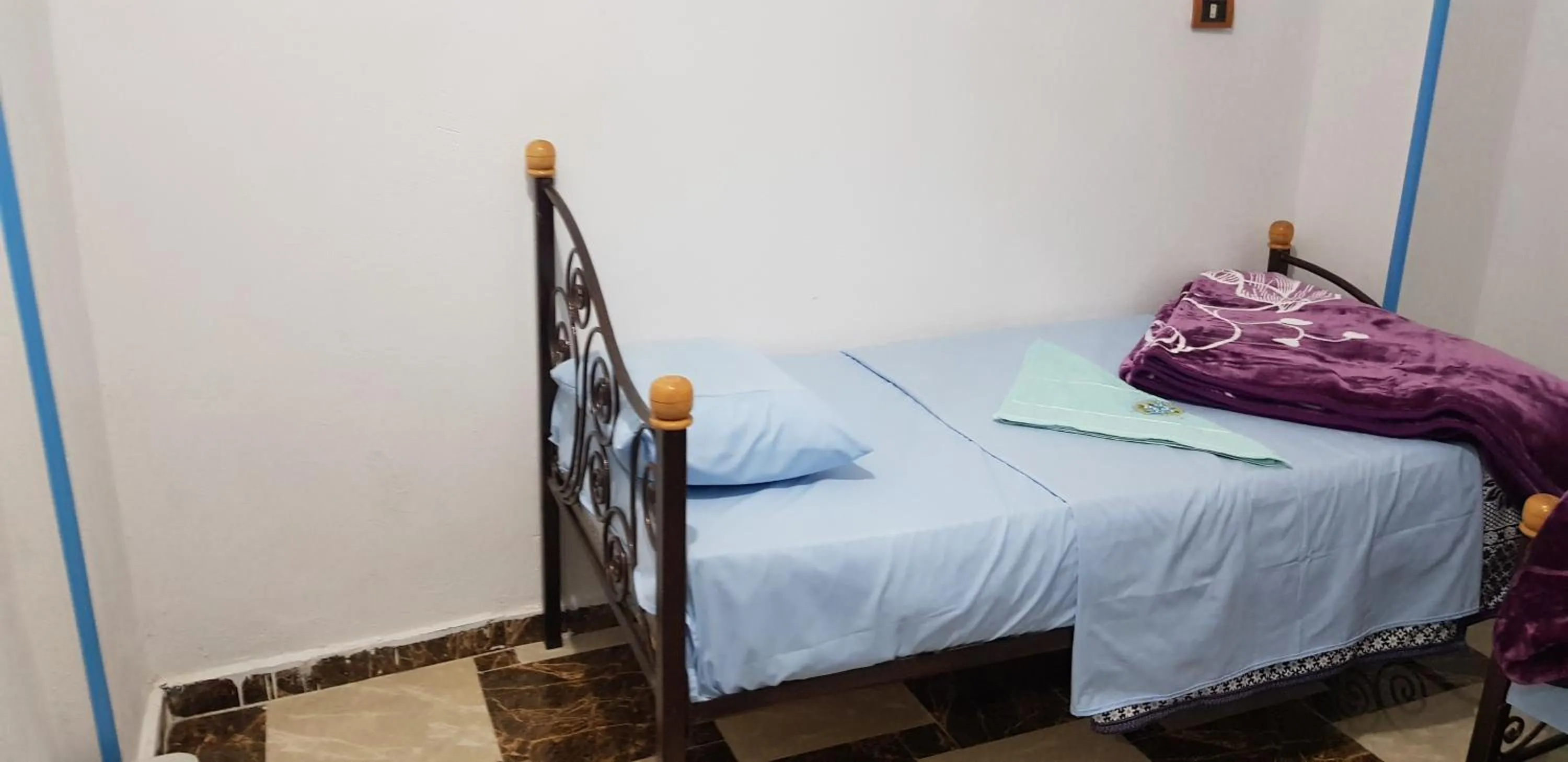 Bed in Nuba Tod Abouda Guest House