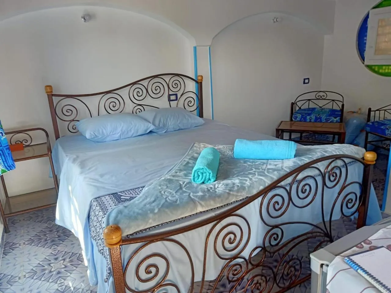 Bed in Nuba Tod Abouda Guest House