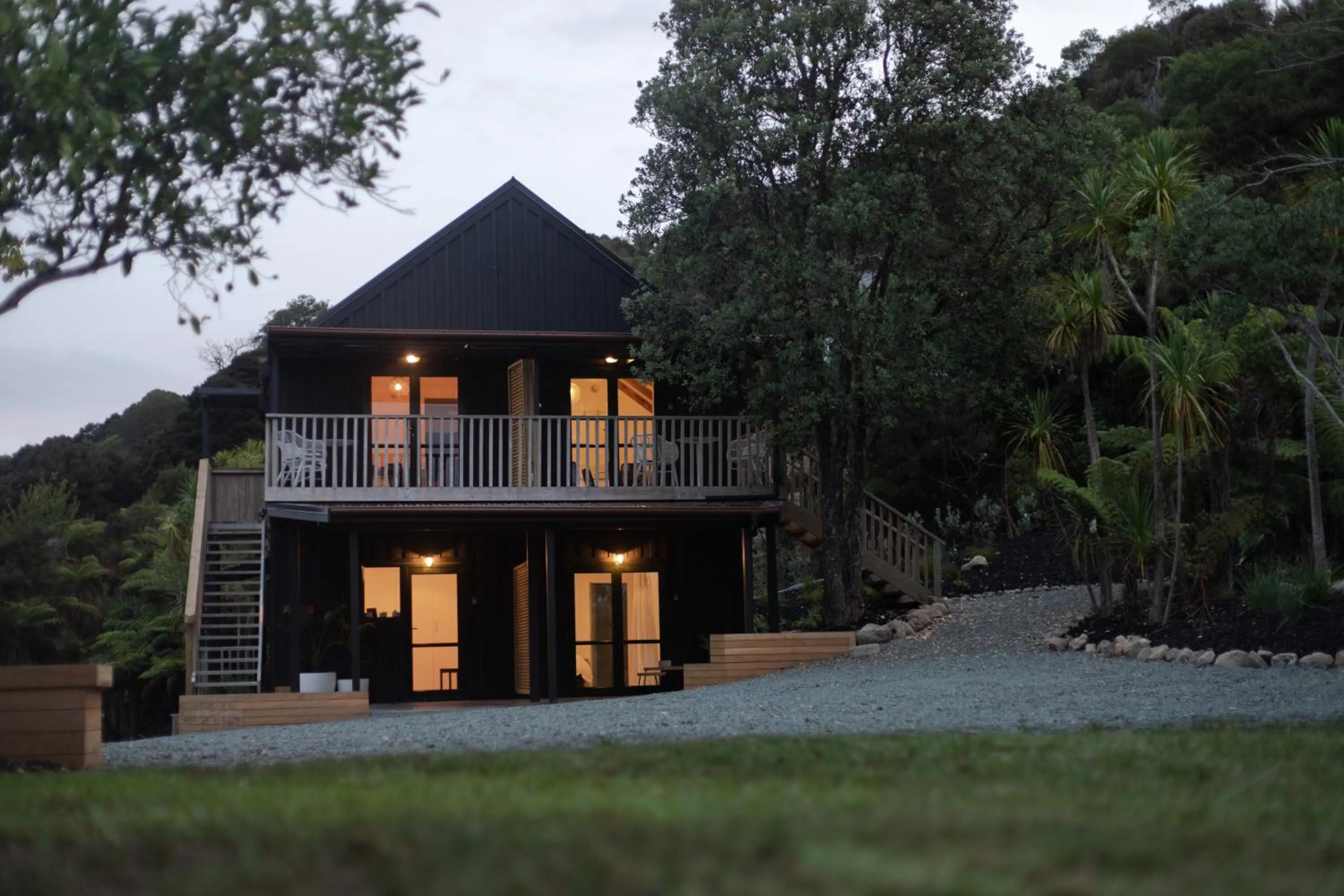 Property building in Tui & Nikau Cabins