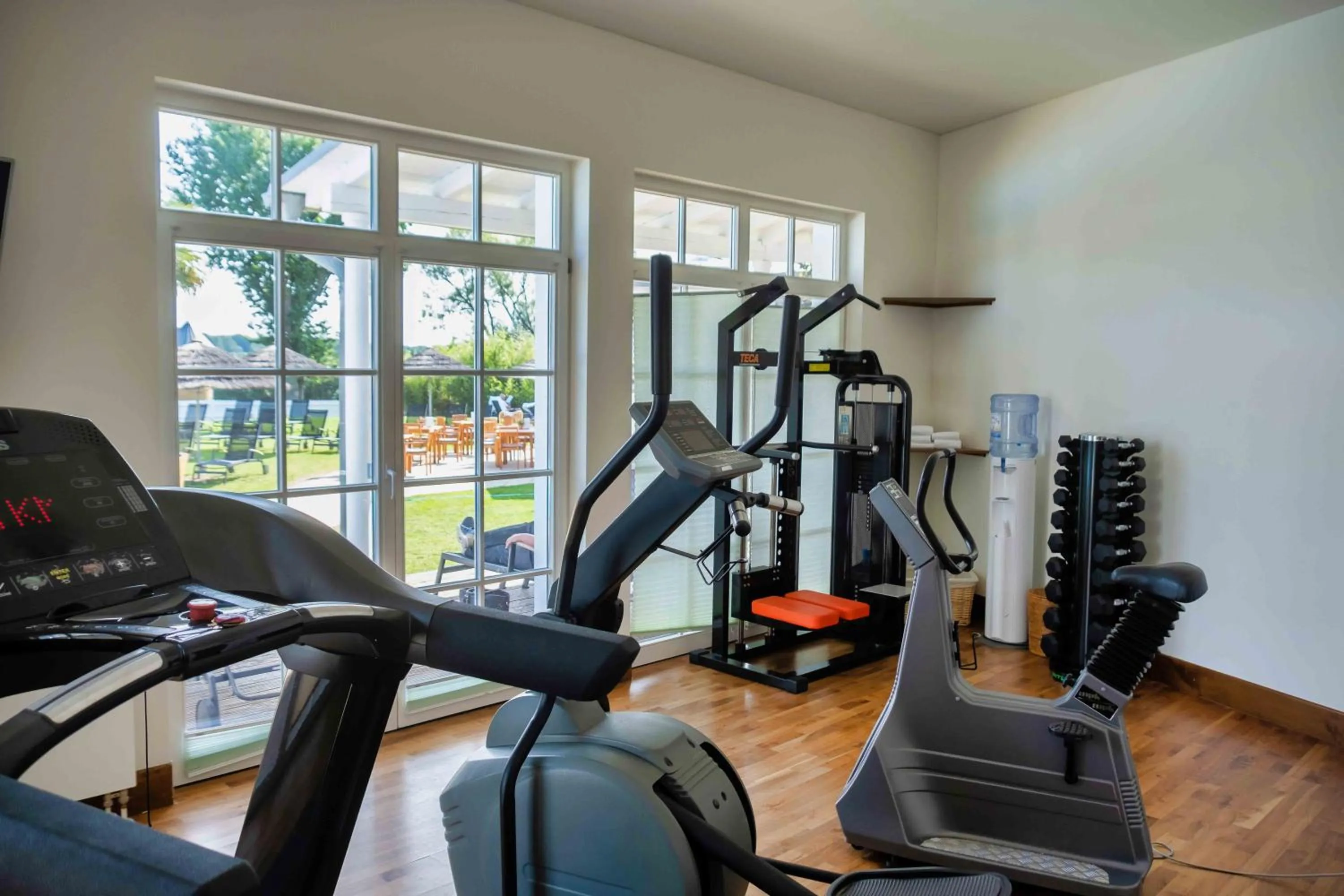 Fitness centre/facilities in Precise Resort Schwielowsee - Apartments