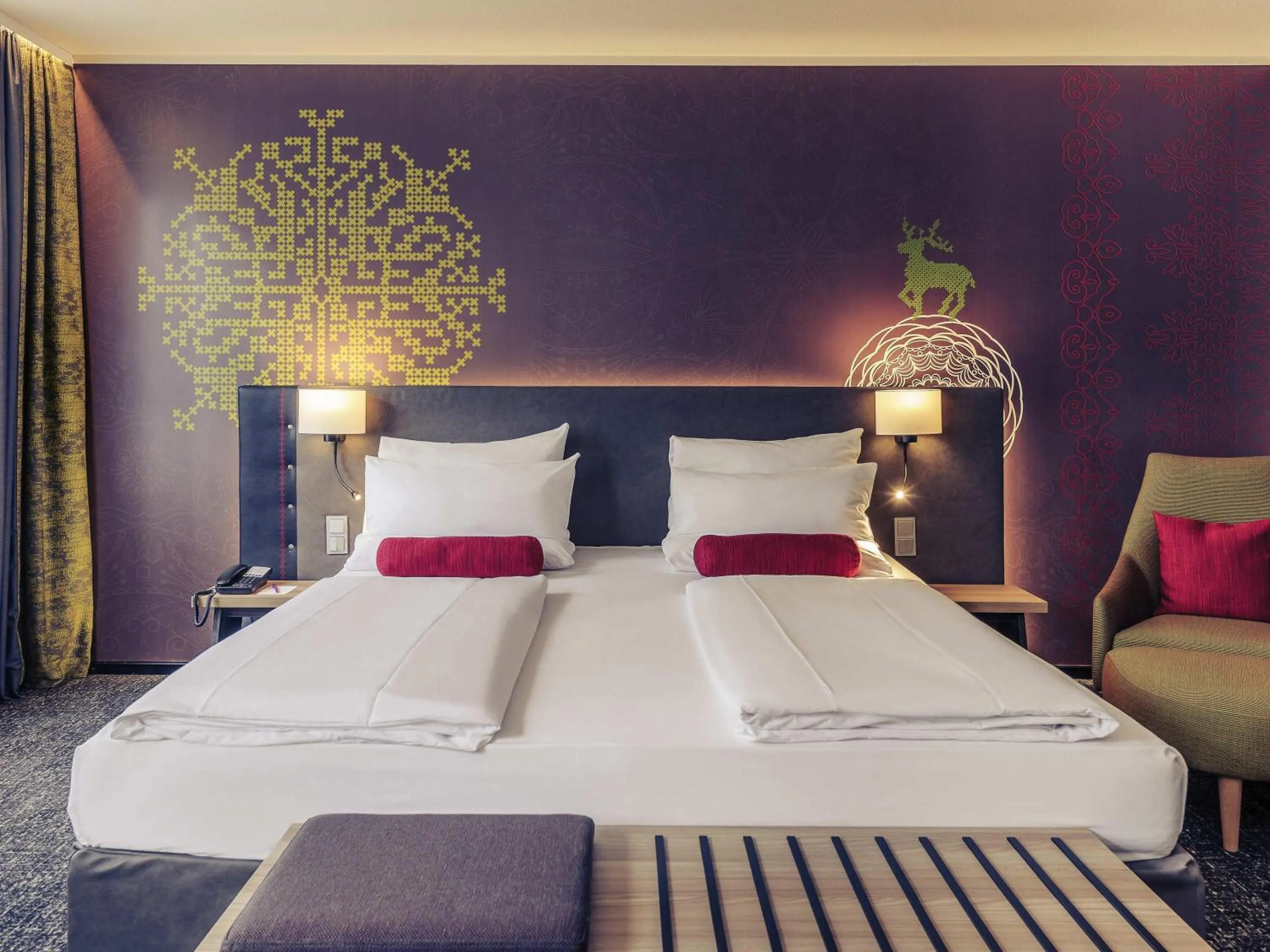 Bedroom, Bed in Mercure München City Center