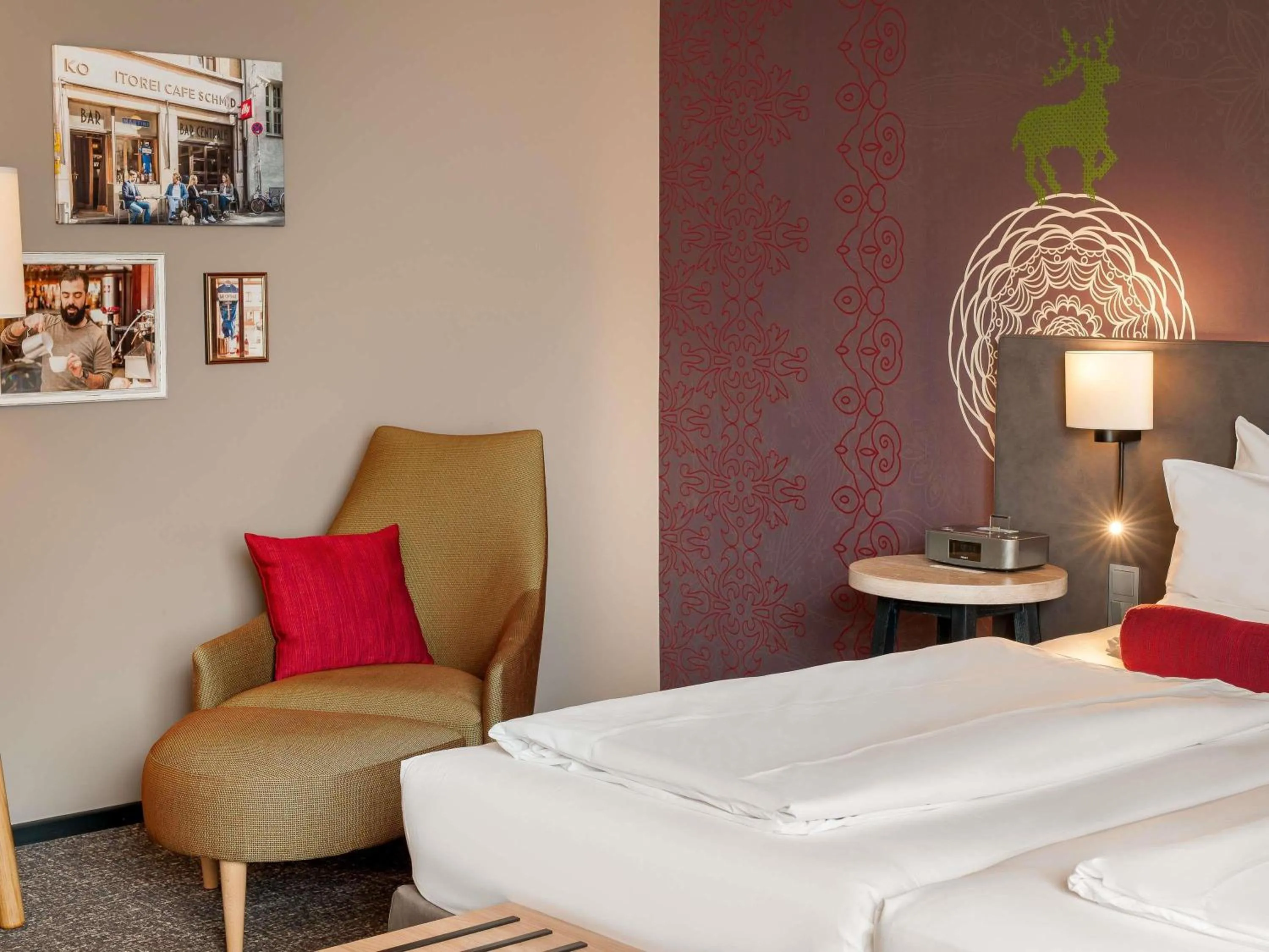 Bedroom, Bed in Mercure München City Center