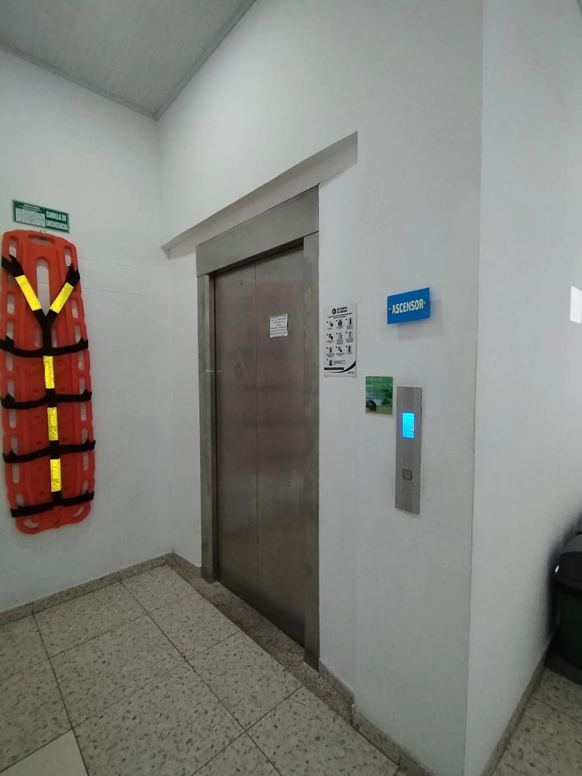 elevator in Hotel Real del Valle