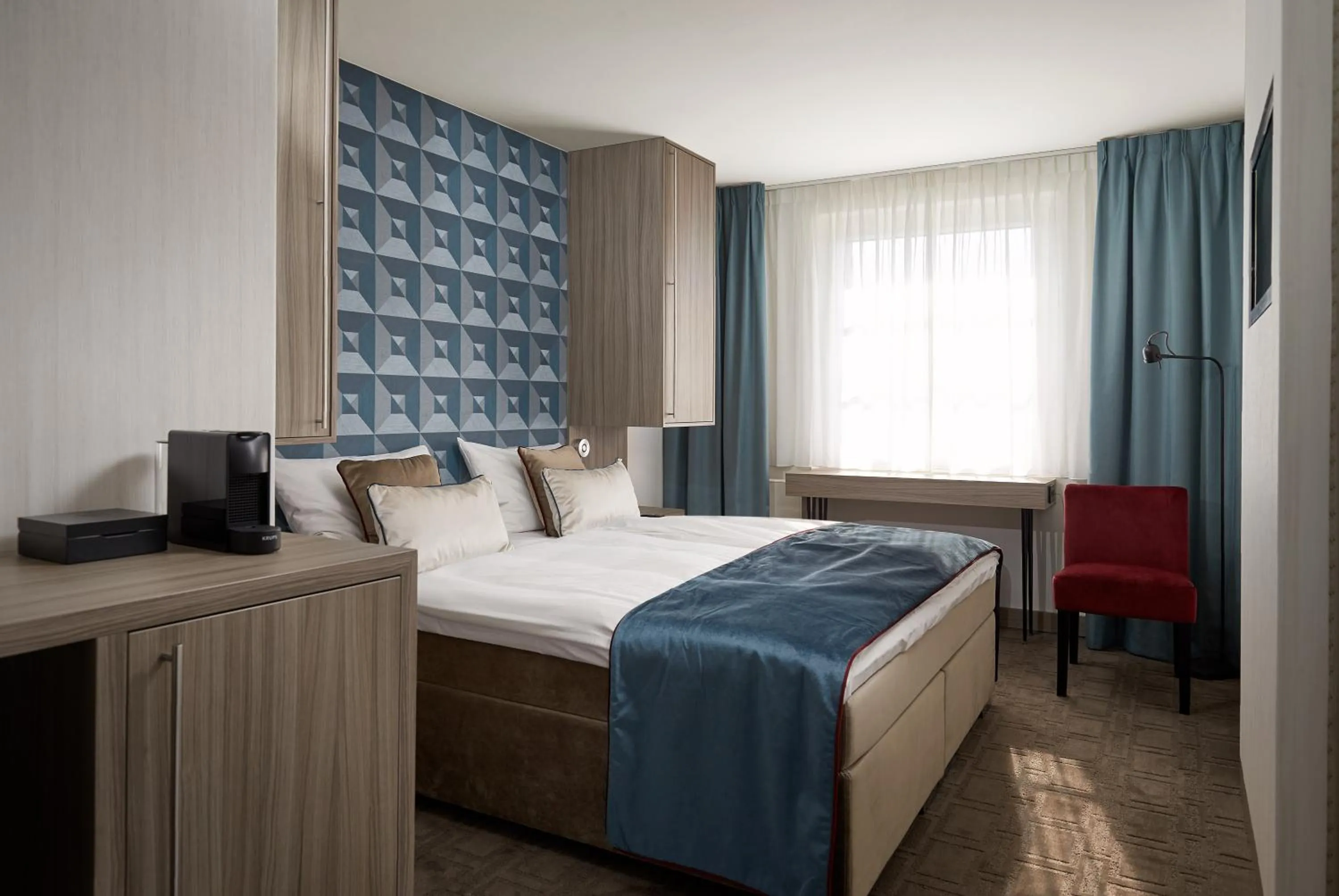Bed in Van der Valk Landhotel Spornitz