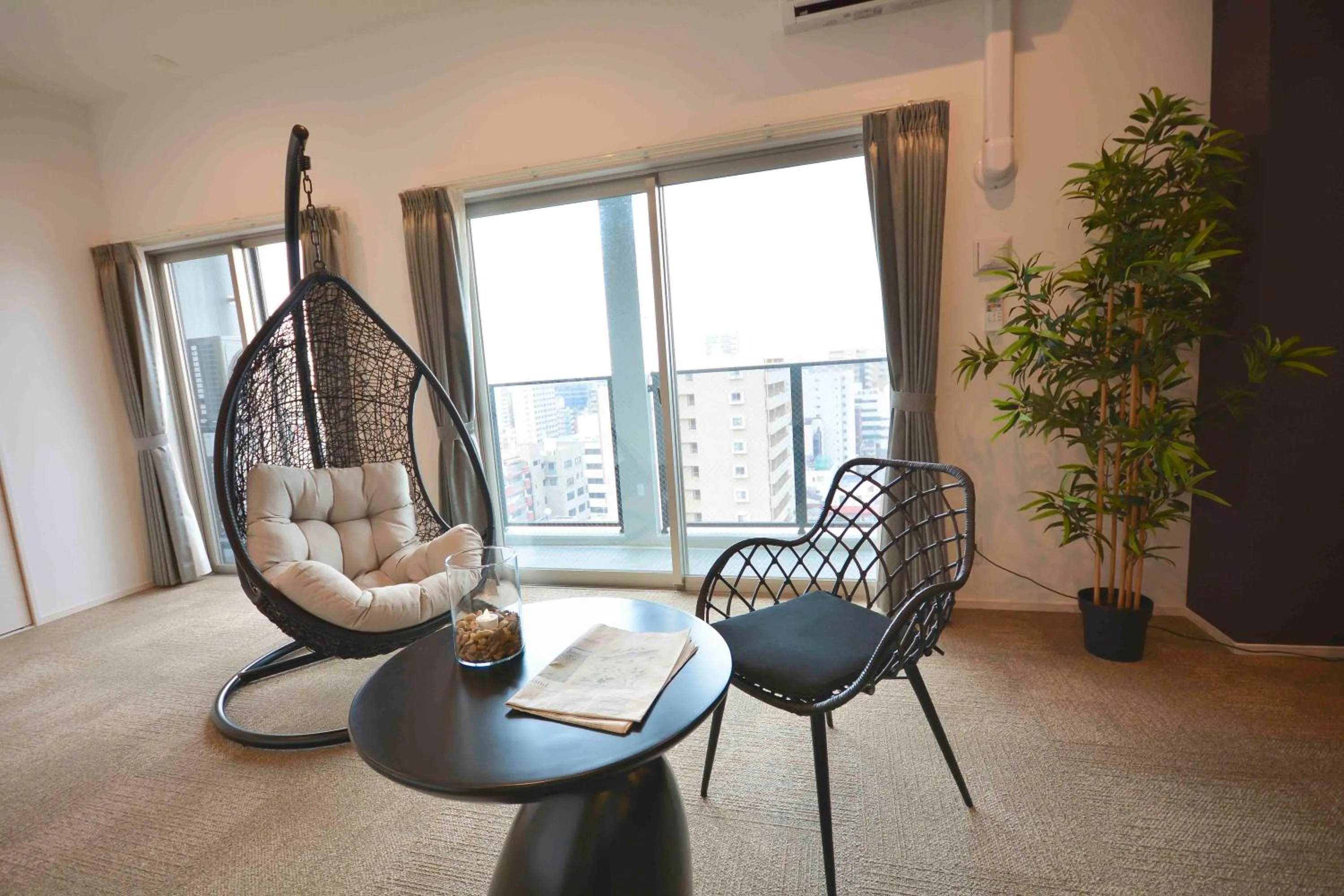 Living room in The Grand Residence Hotel Tenjin