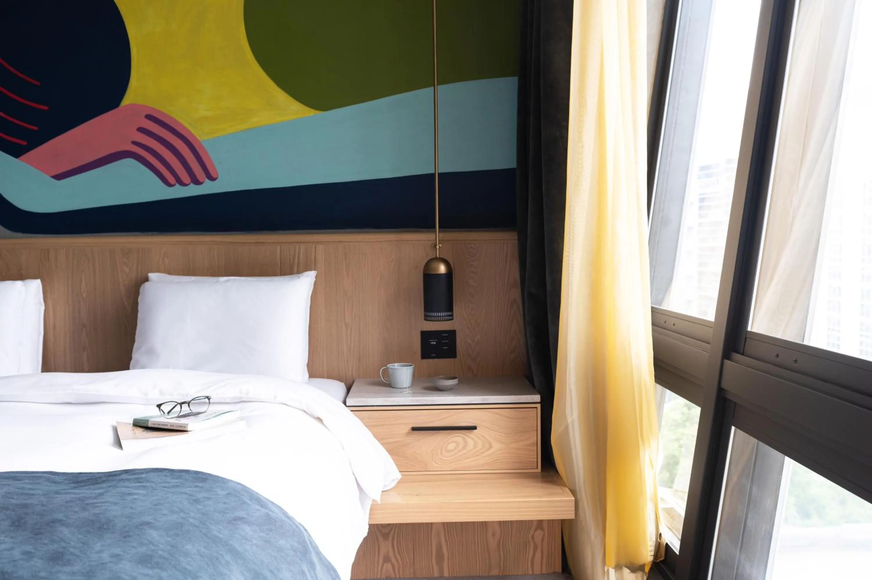 Bed in The Tower Hotel Nagoya