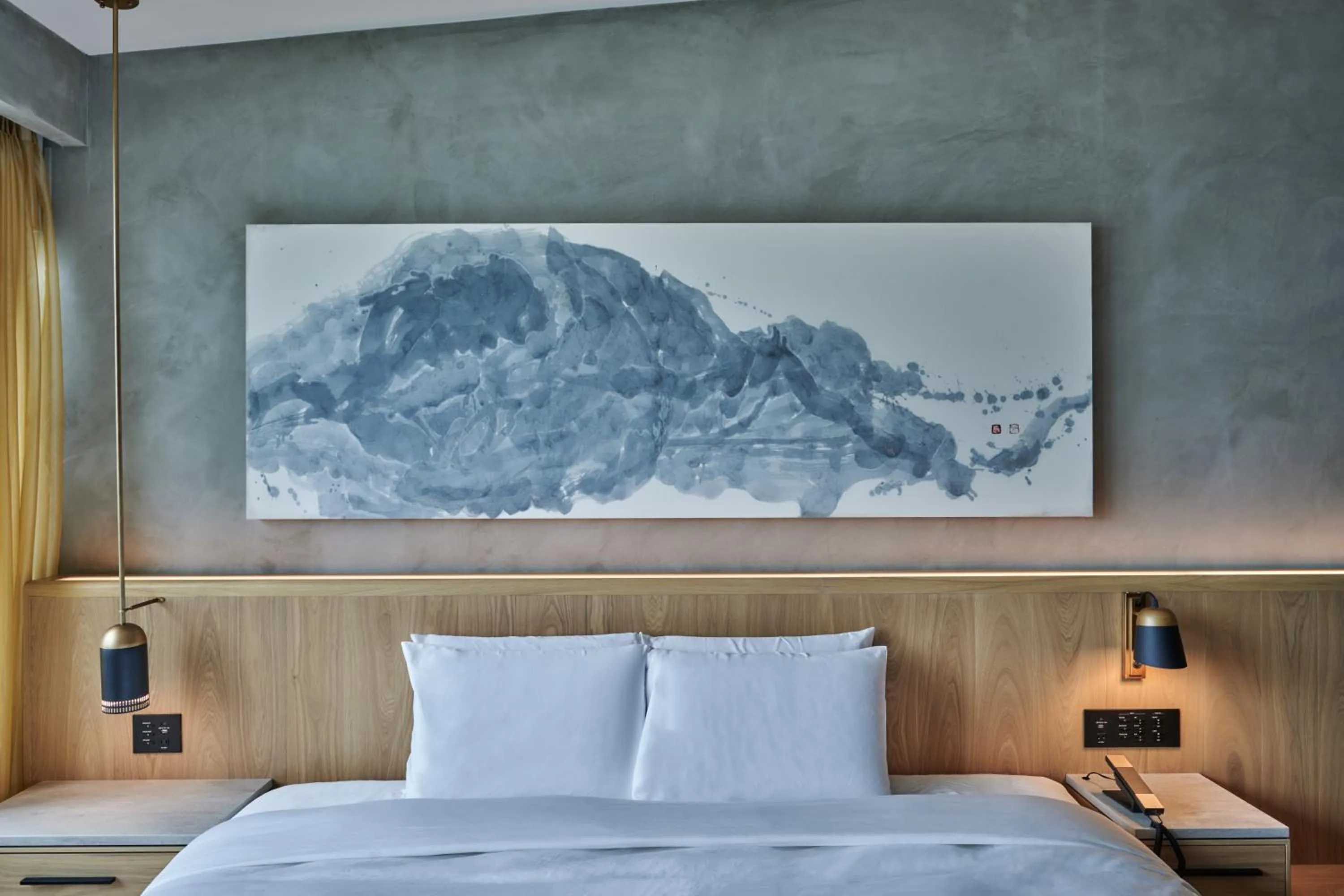 Bed in The Tower Hotel Nagoya