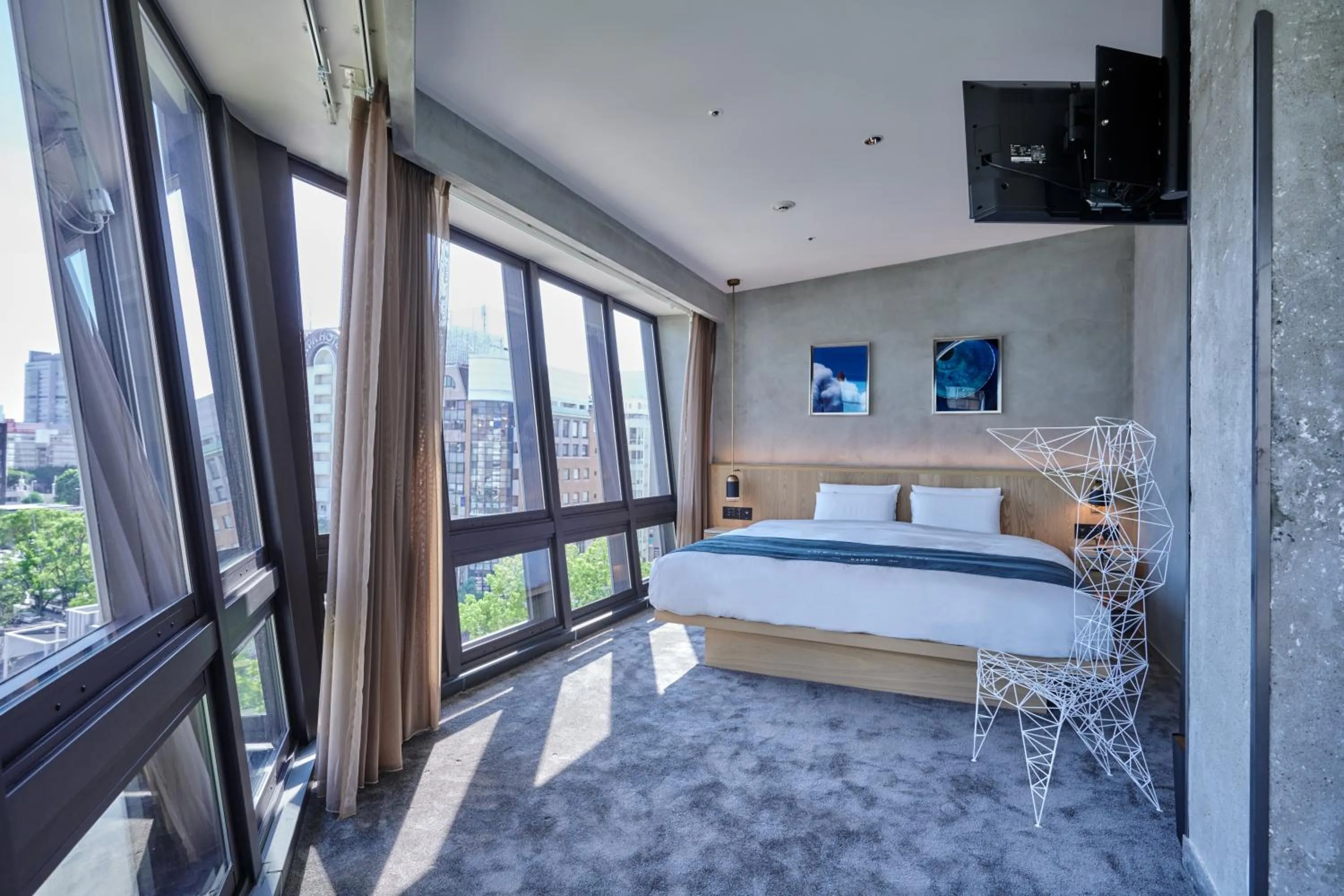 Bedroom, Bed in The Tower Hotel Nagoya