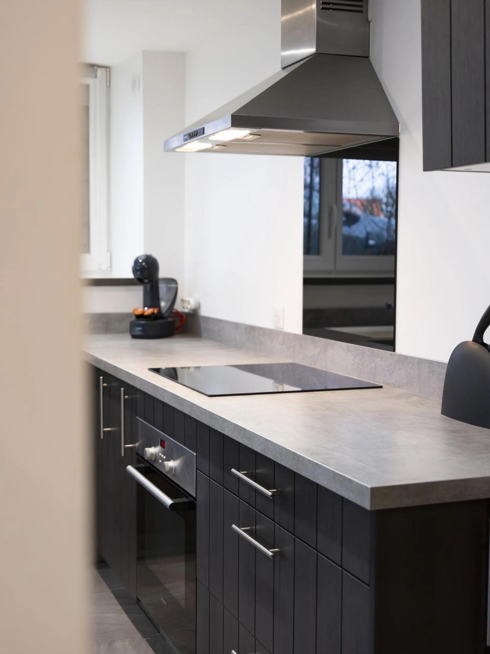 Kitchen or kitchenette in Residence Louis Quartier Des Lilas