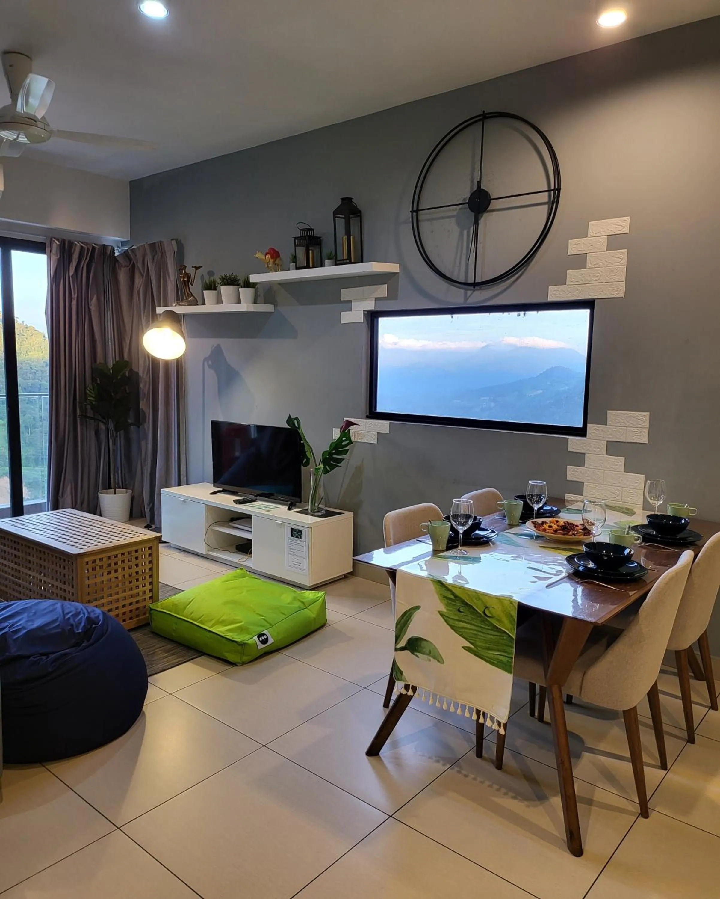 Living room in The Mist@Midhill Genting Highlands (Free Wi-Fi)