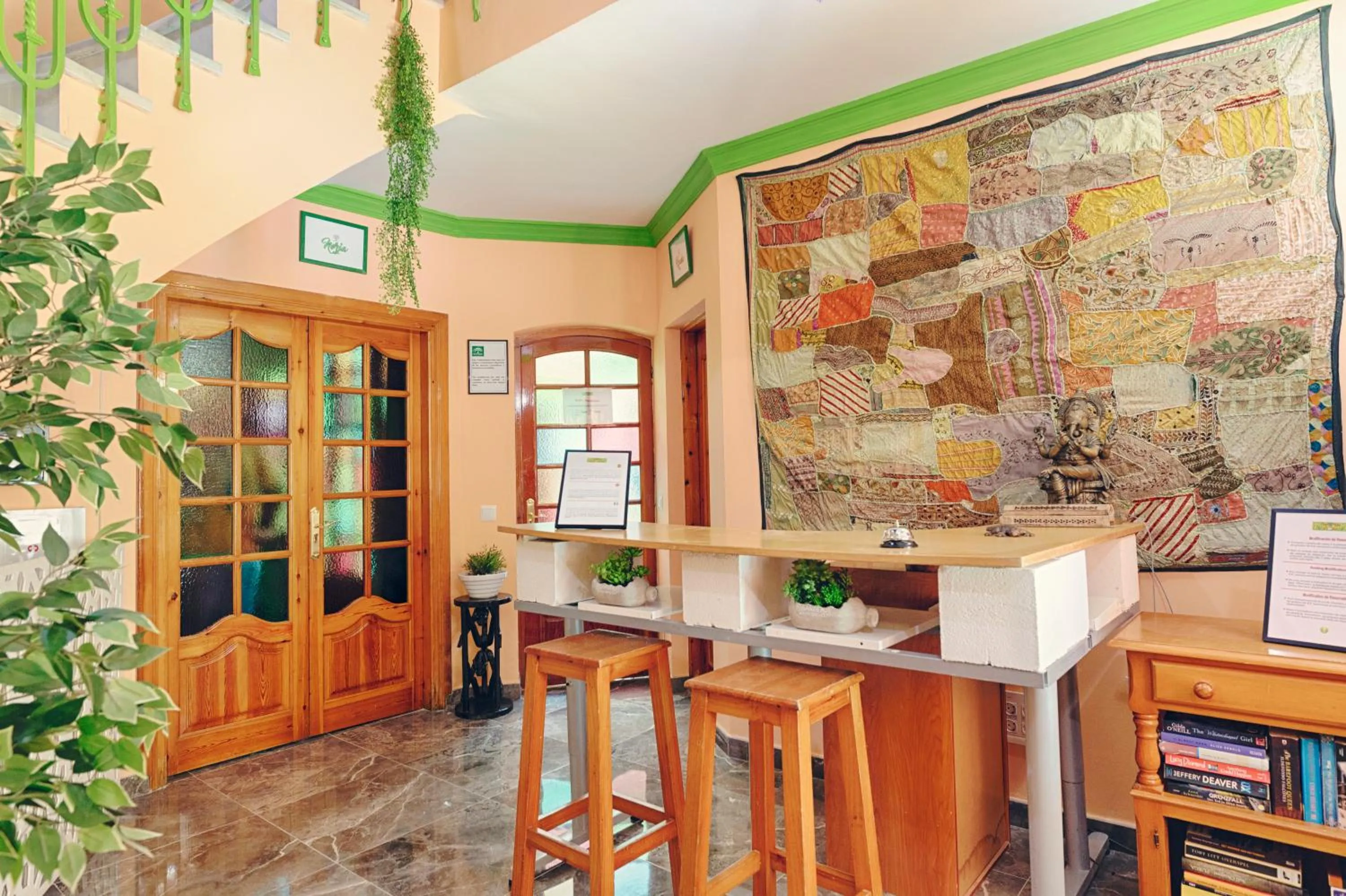 Lobby or reception in Charming Nerja Hostel