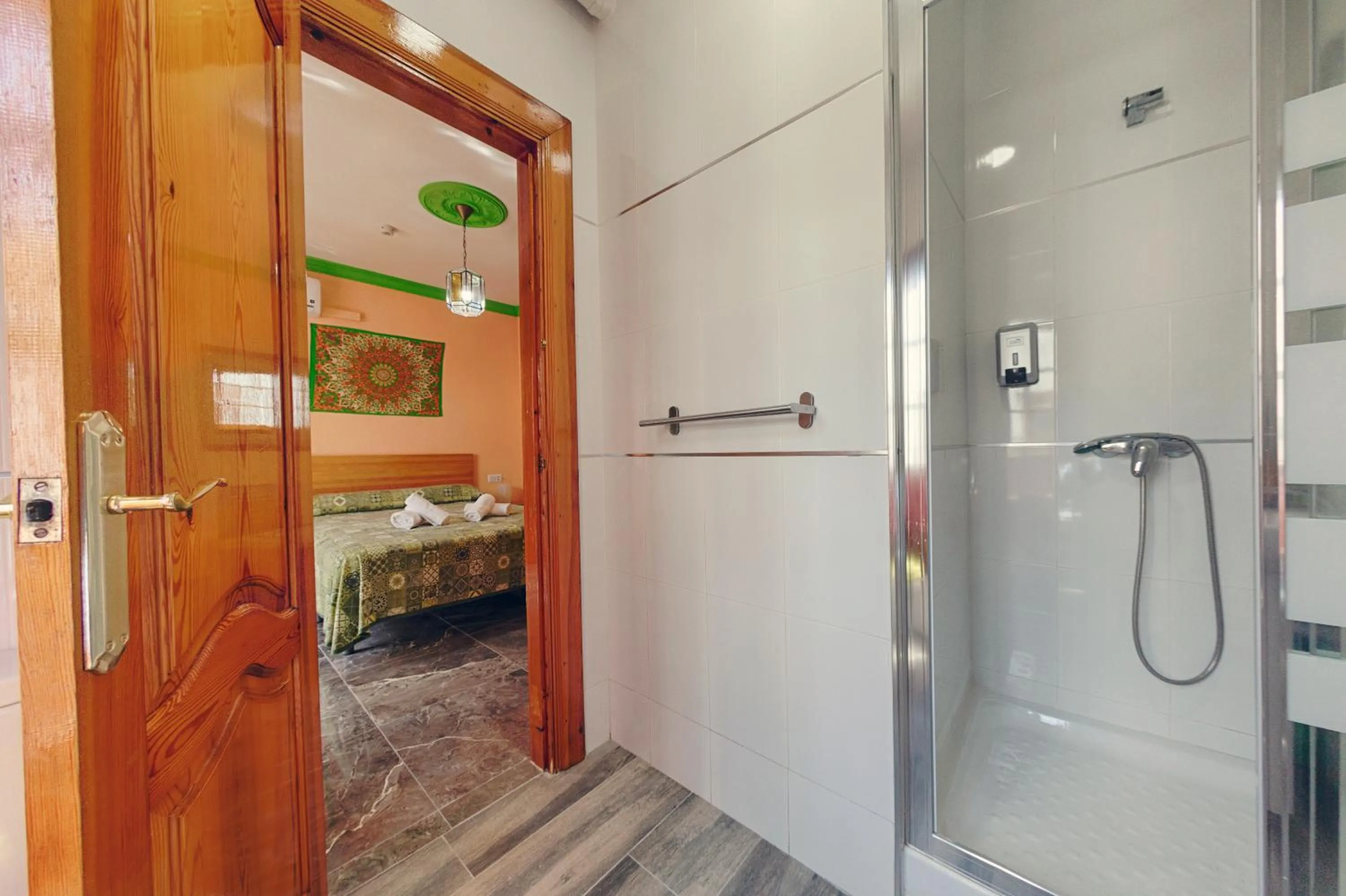 Bathroom in Charming Nerja Hostel