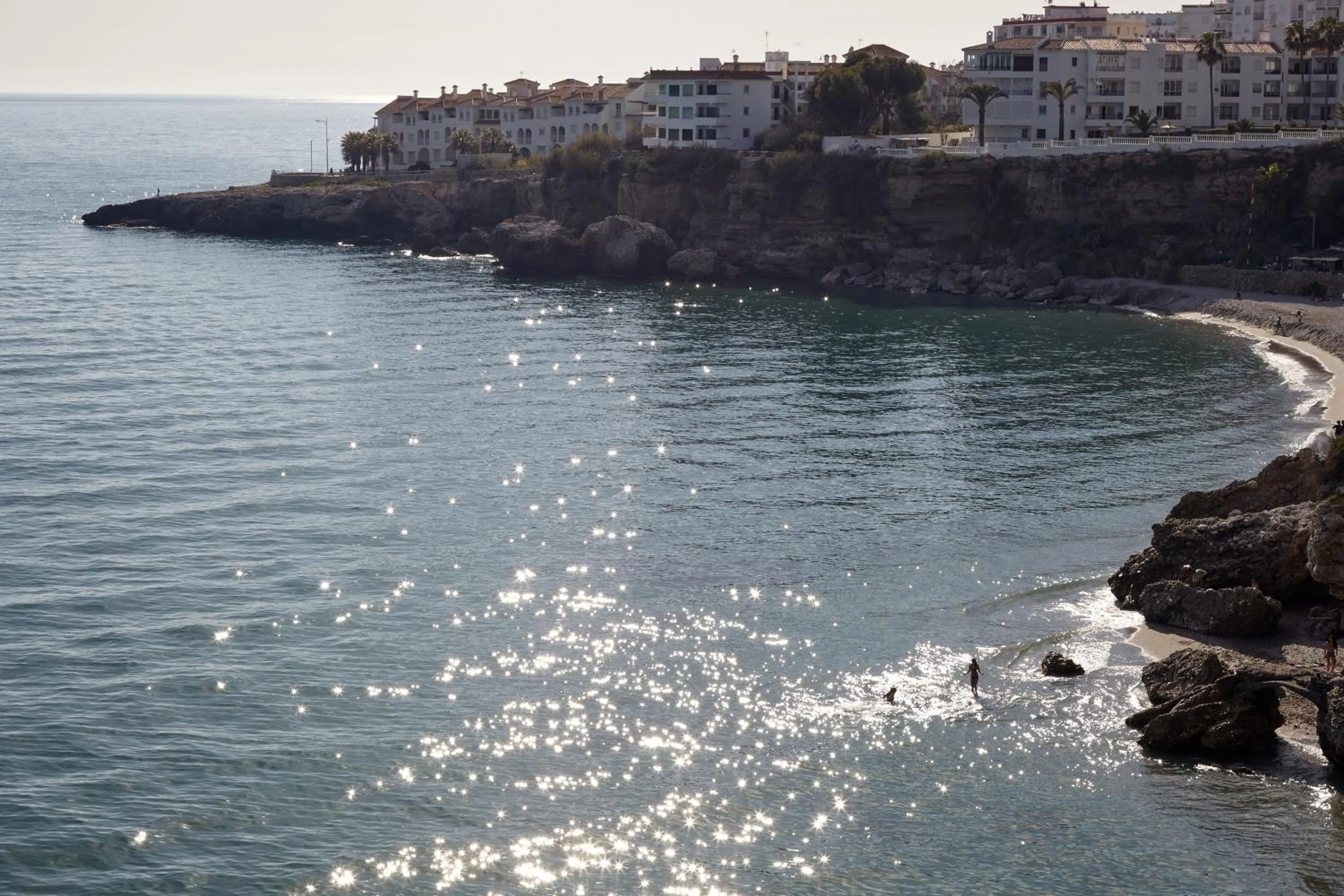 Beach in Charming Nerja Hostel