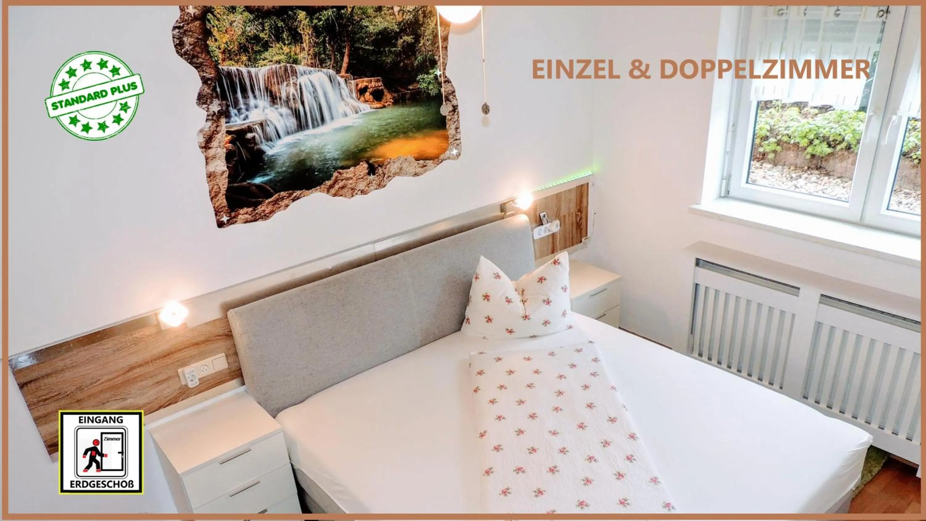 Photo of the whole room, Bed in Appartements 4U Rodenbach