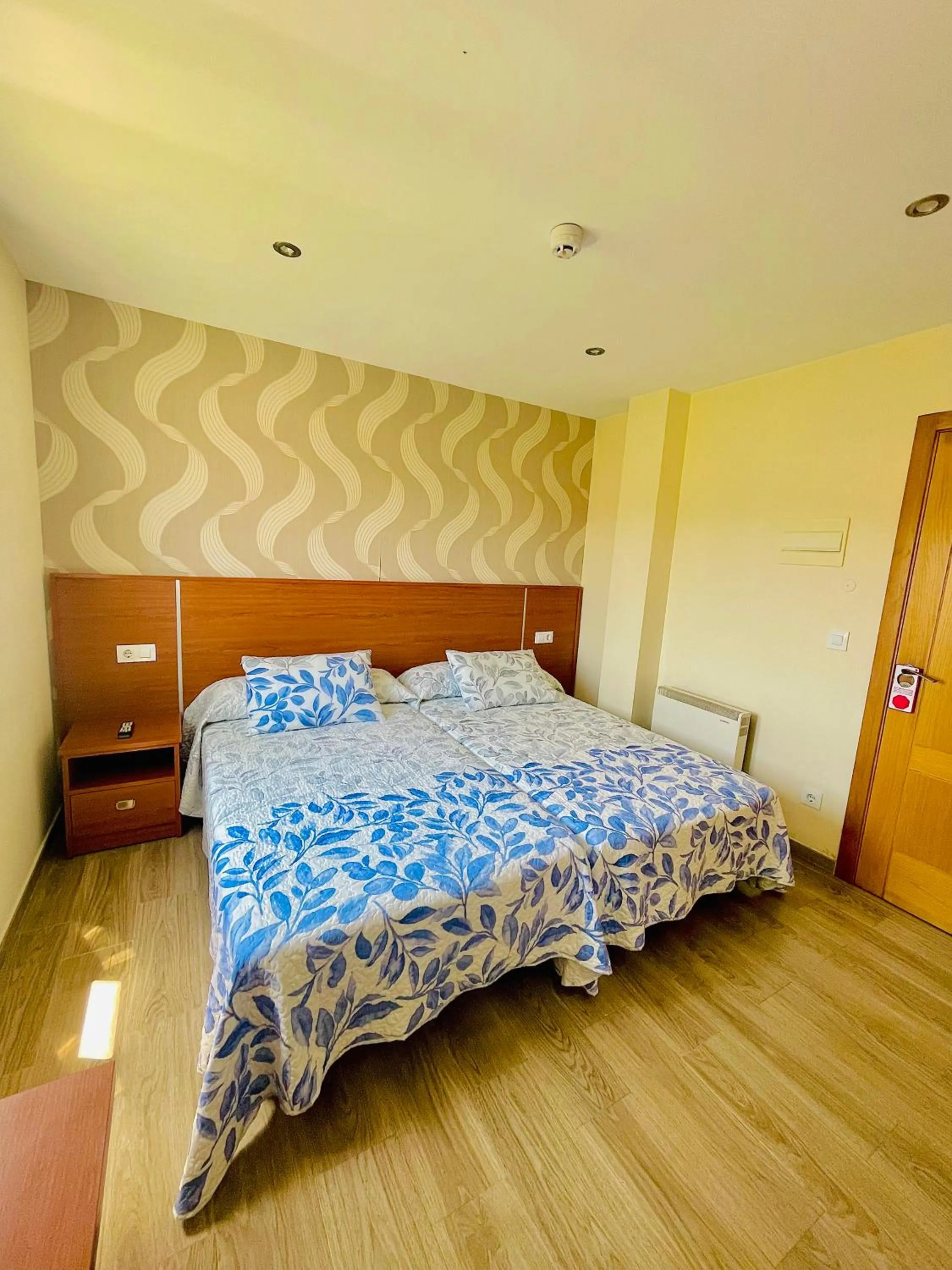 Bed in Pensión Costiña