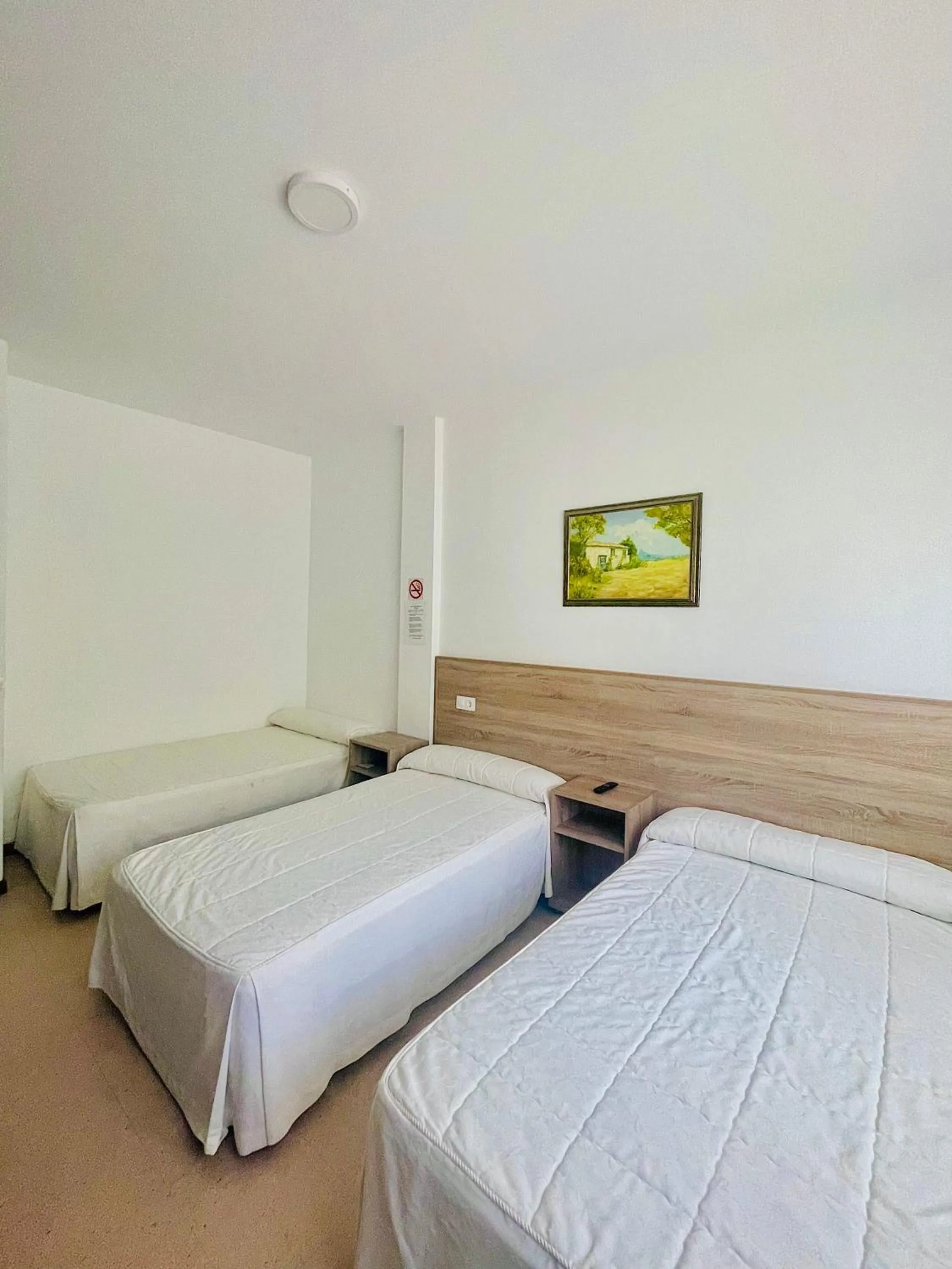 Bed in Pensión Costiña