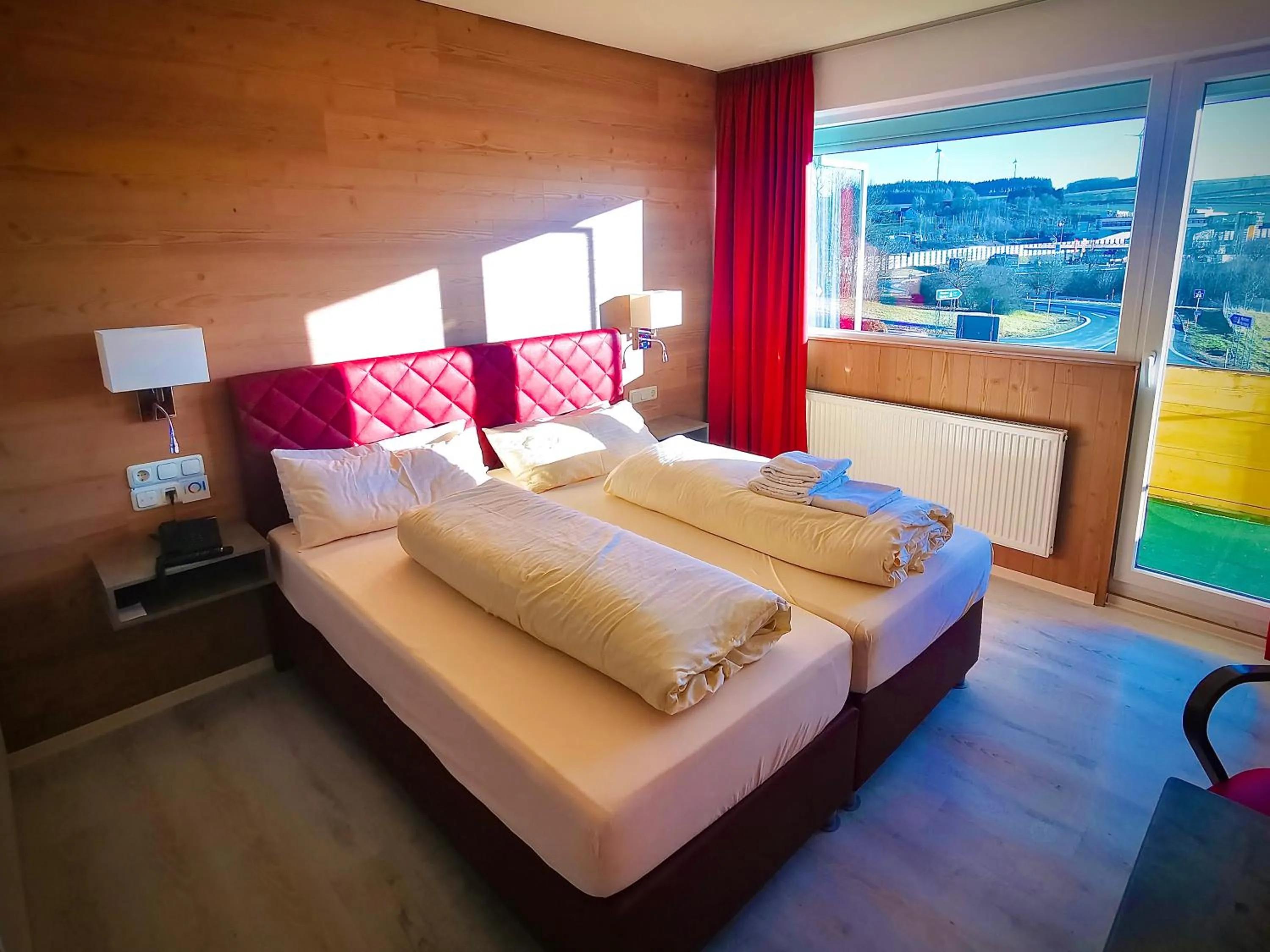 Bed in Meister BÄR HOTEL Frankenwald