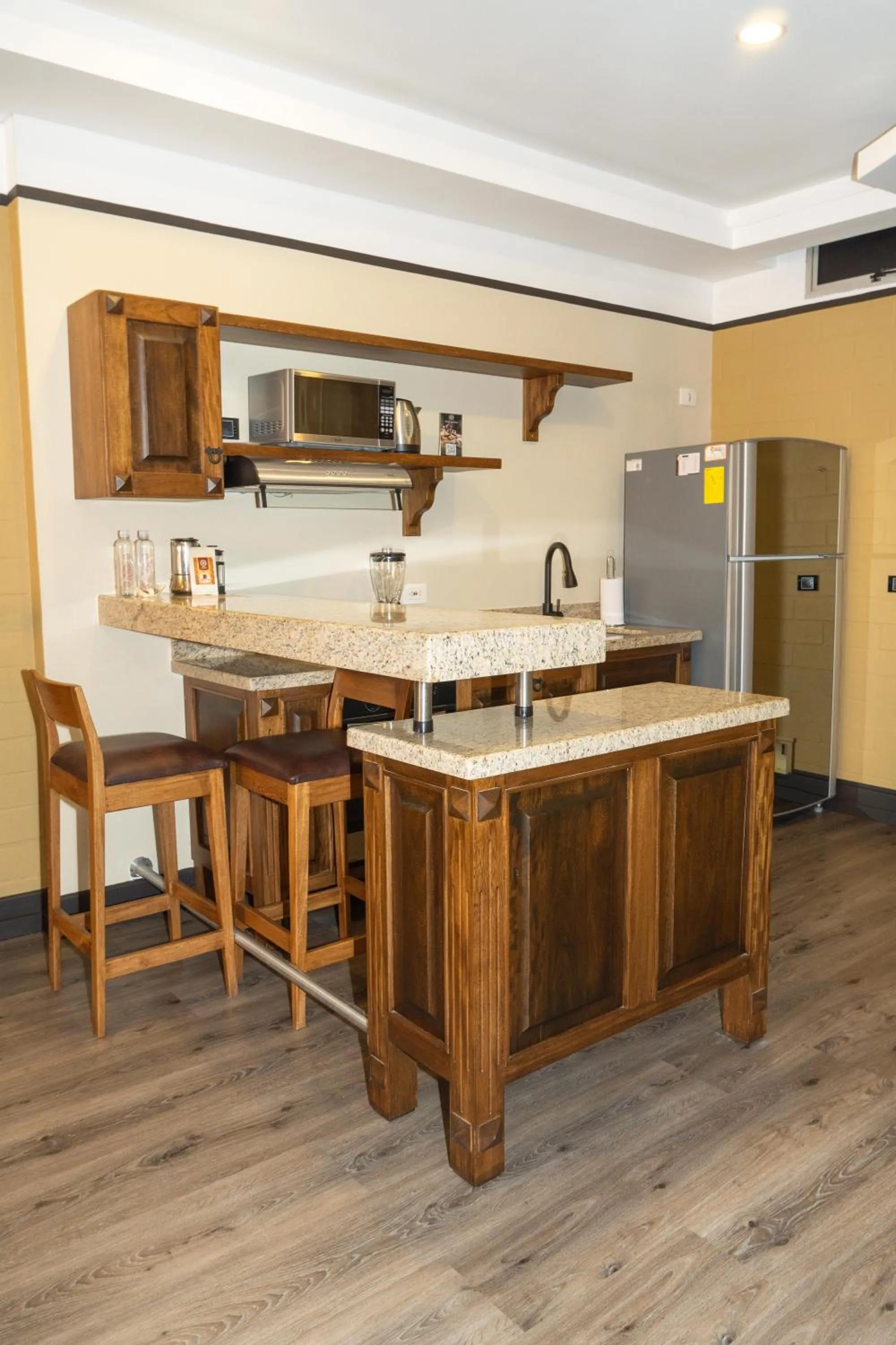 kitchen in Hotel Du Parc