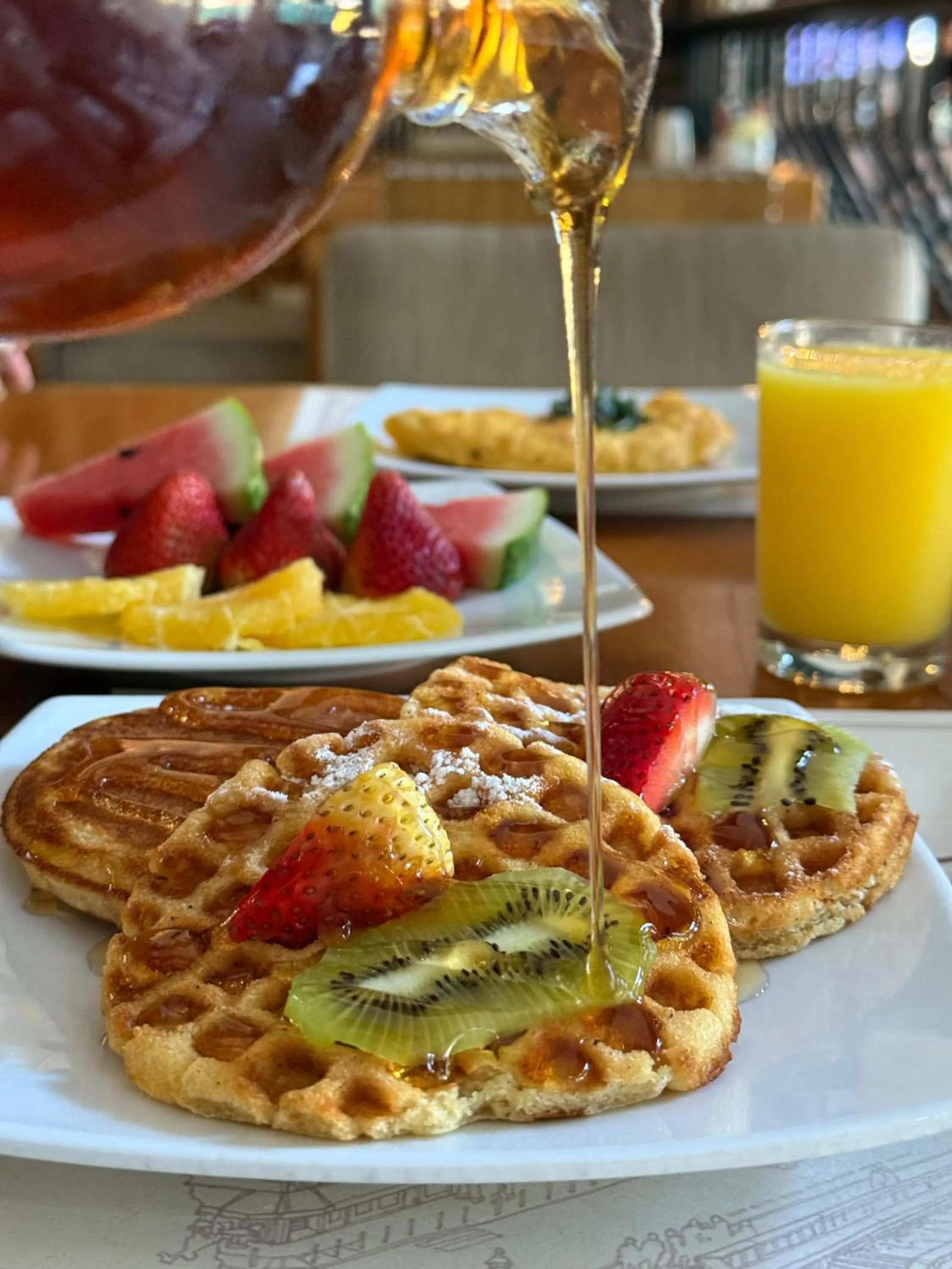 Breakfast in Hotel Du Parc