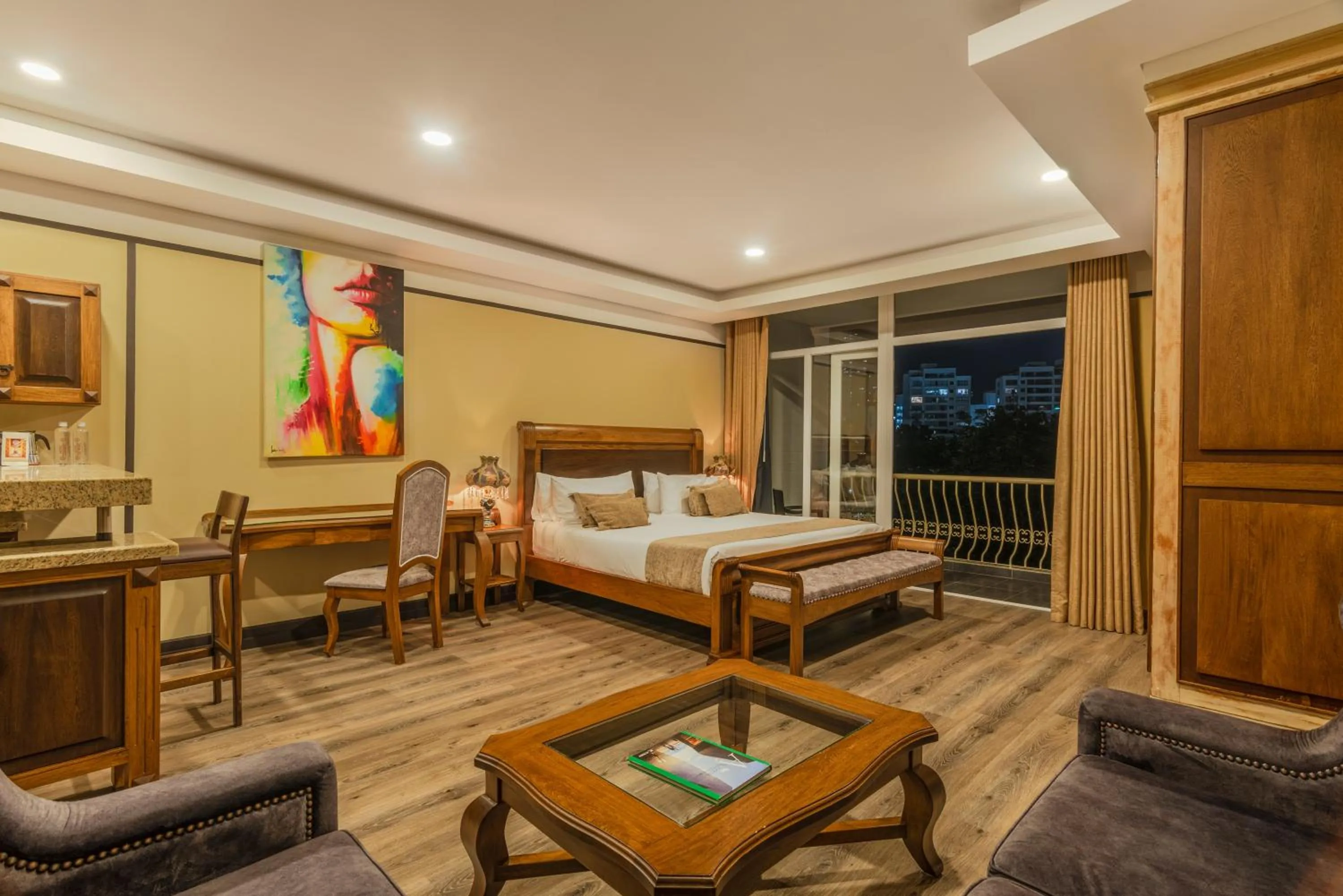 Photo of the whole room, Bed in Hotel Du Parc