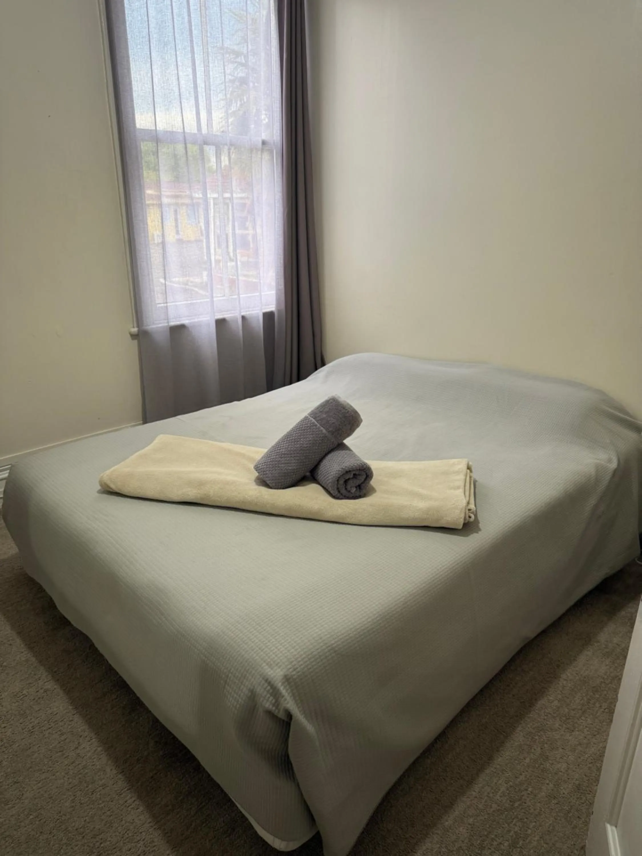 Bed in Taihape Motels