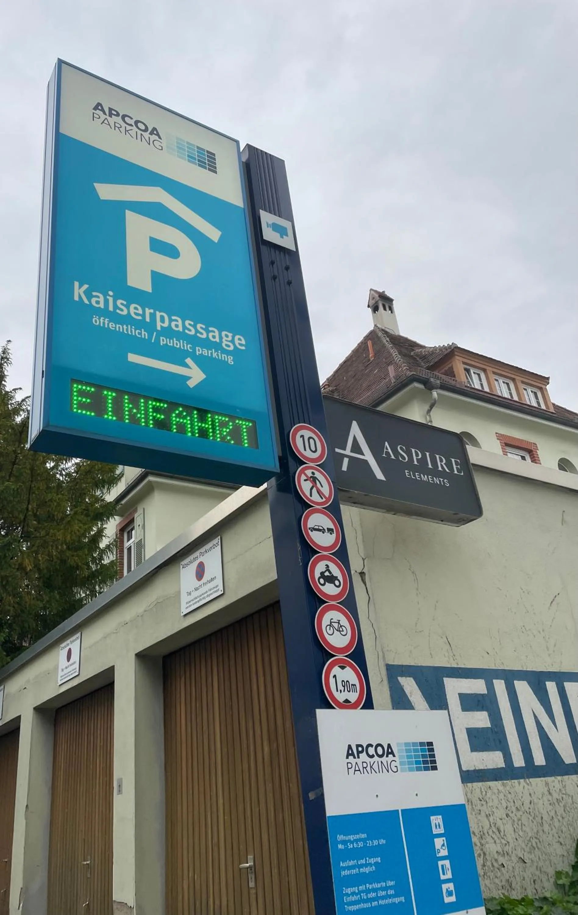 Parking in Aspire Elements Reutlingen, Trademark Collection by Wyndham