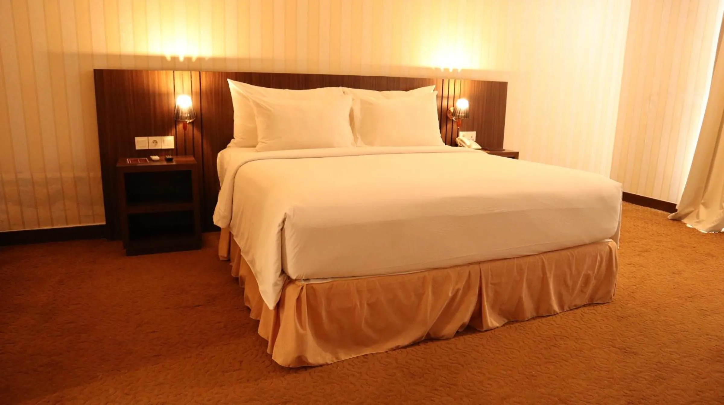 Bed in Labersa Hotel & Convention Center Toba Balige