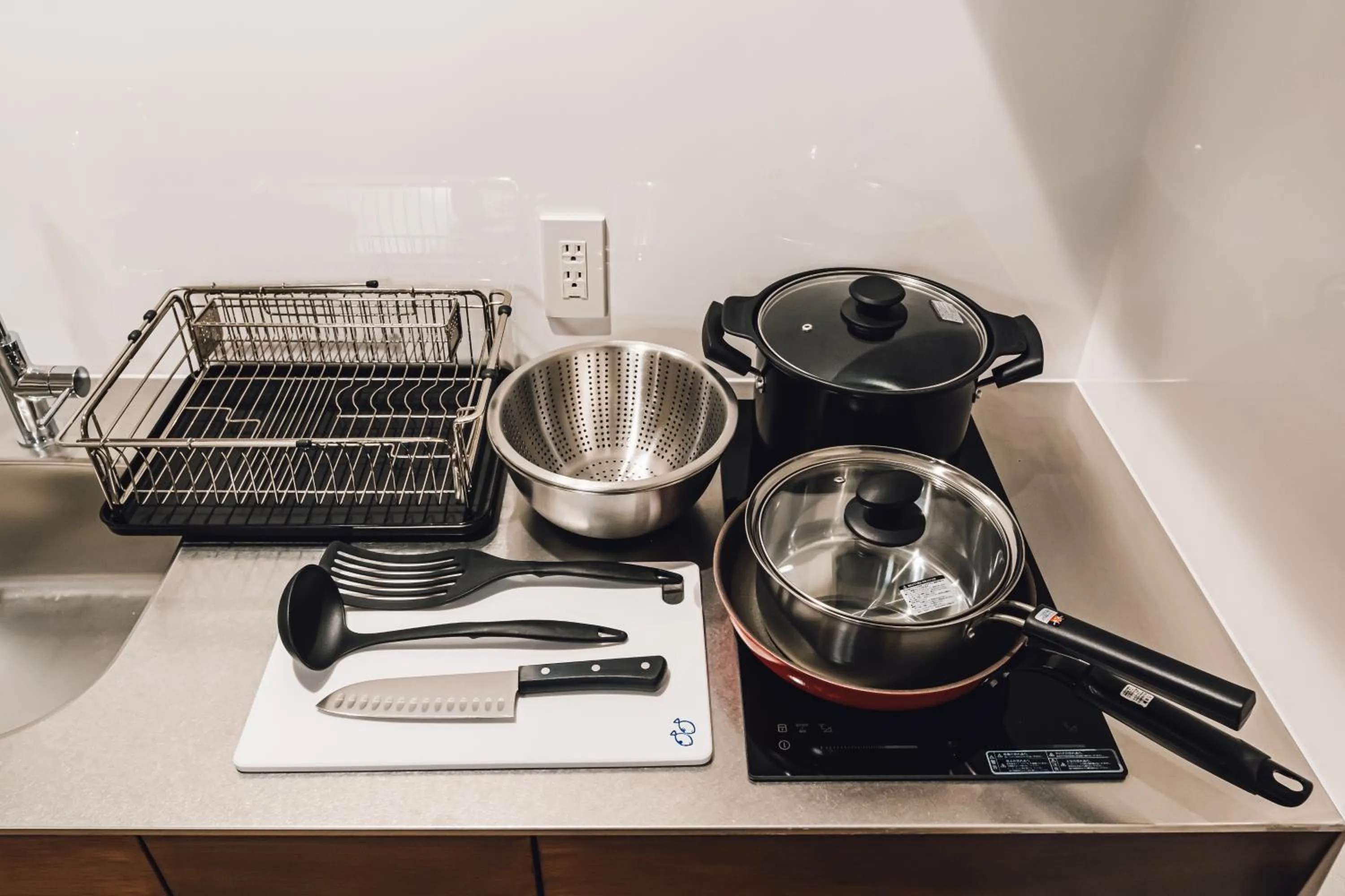 Kitchen or kitchenette in Yamahana Onsen Tonden Japanese Inn