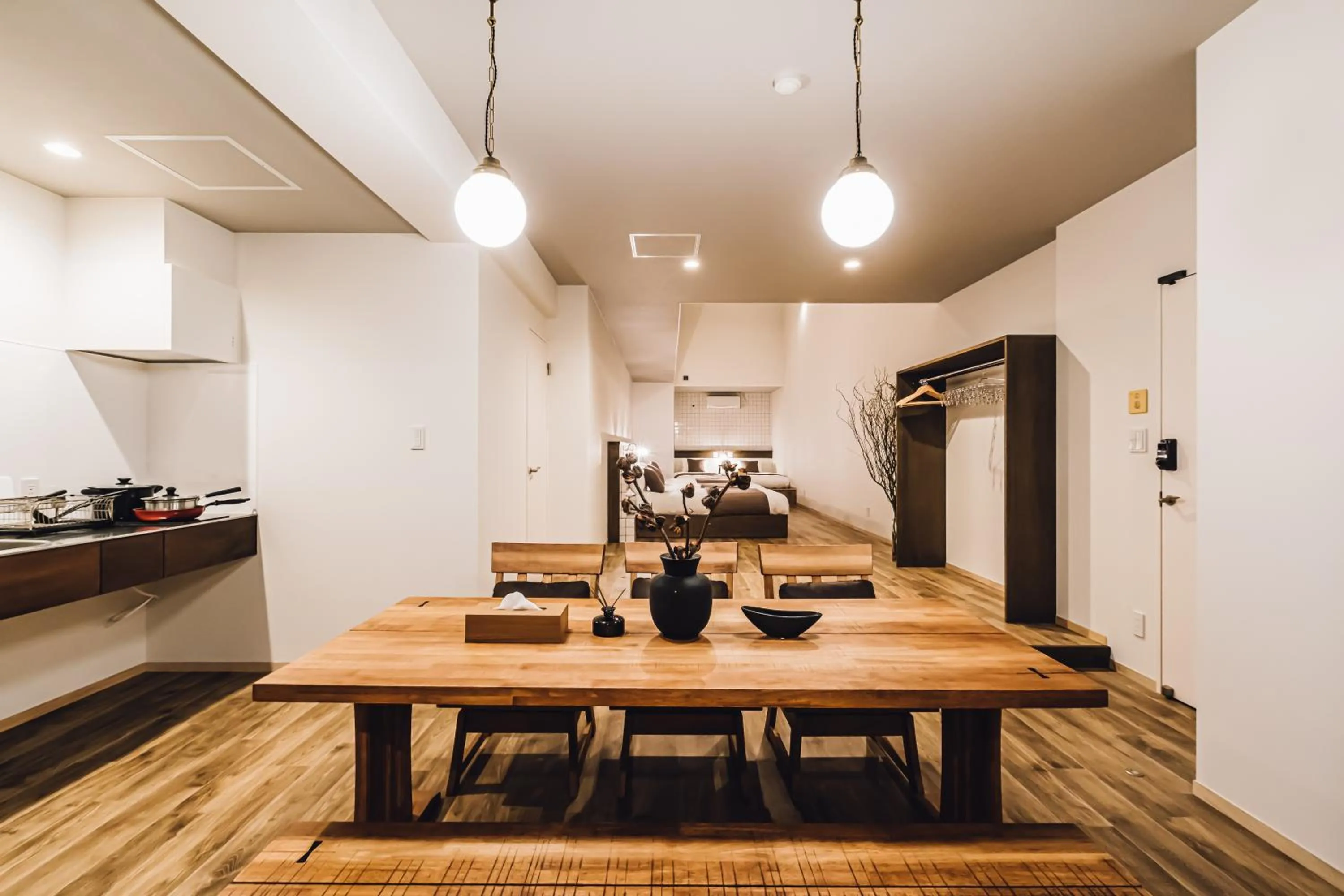 Dining area in Yamahana Onsen Tonden Japanese Inn