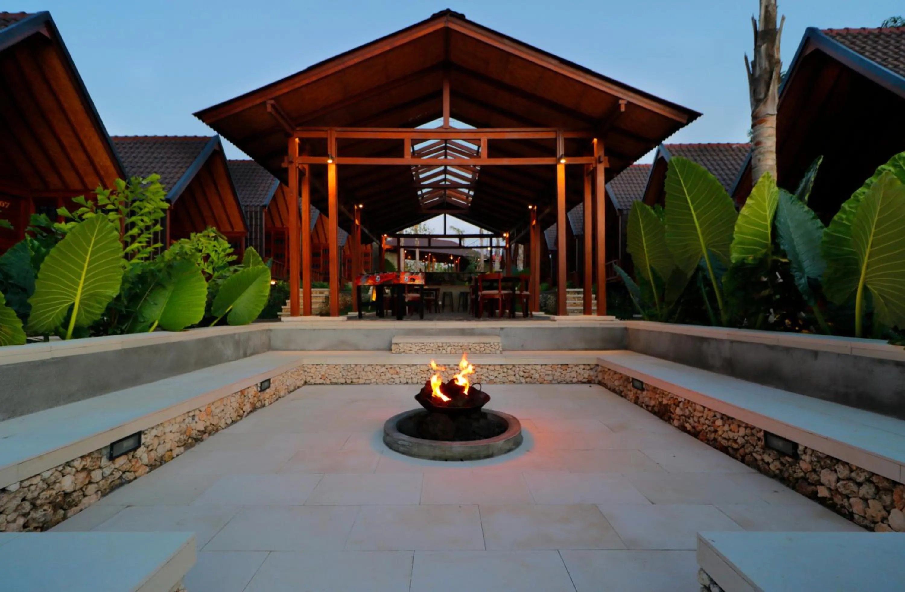 Facade/entrance in Bingin Lodge Uluwatu