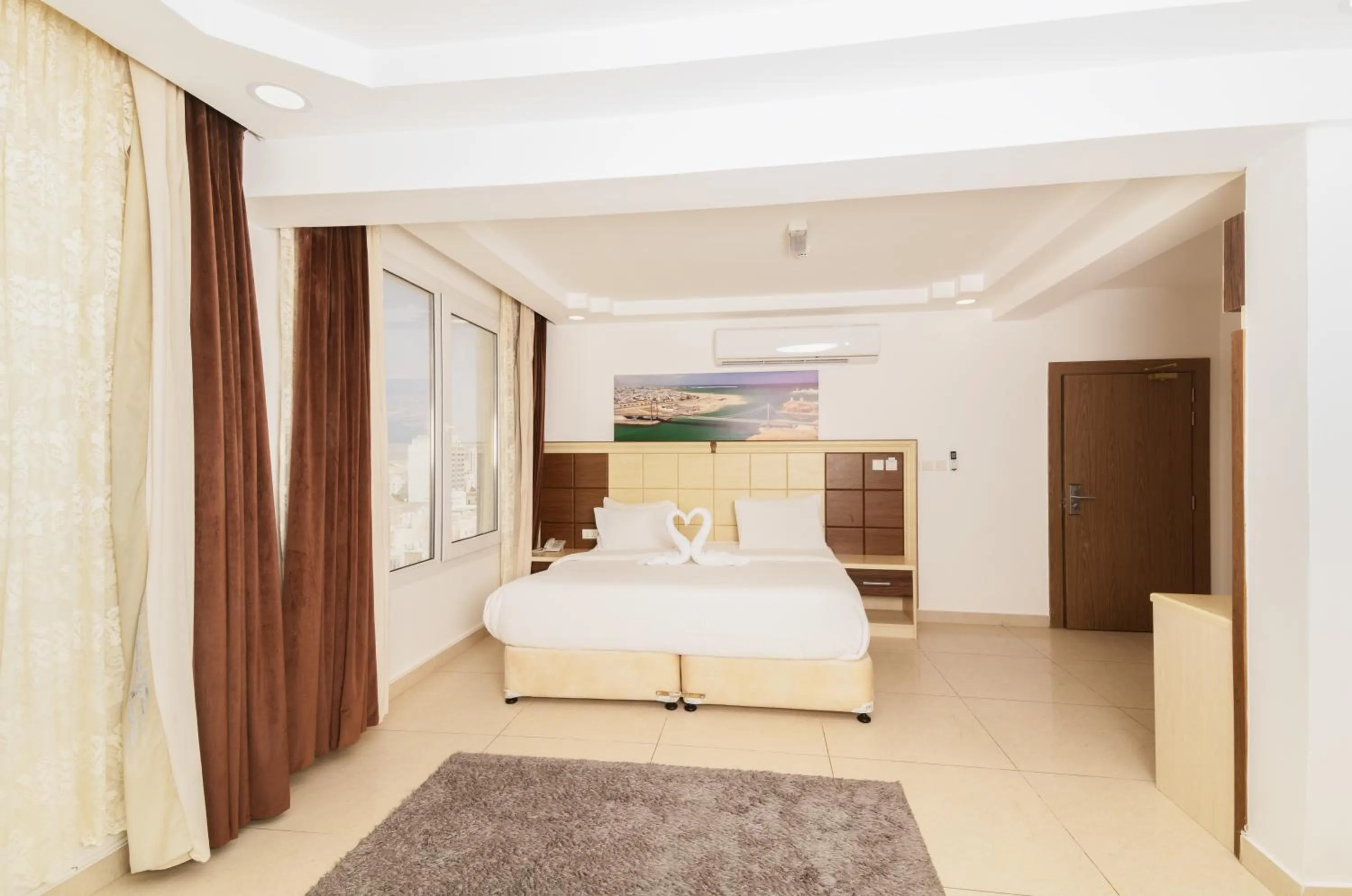 Bed in Diamond Star Hotel فندق النجمة الماسية