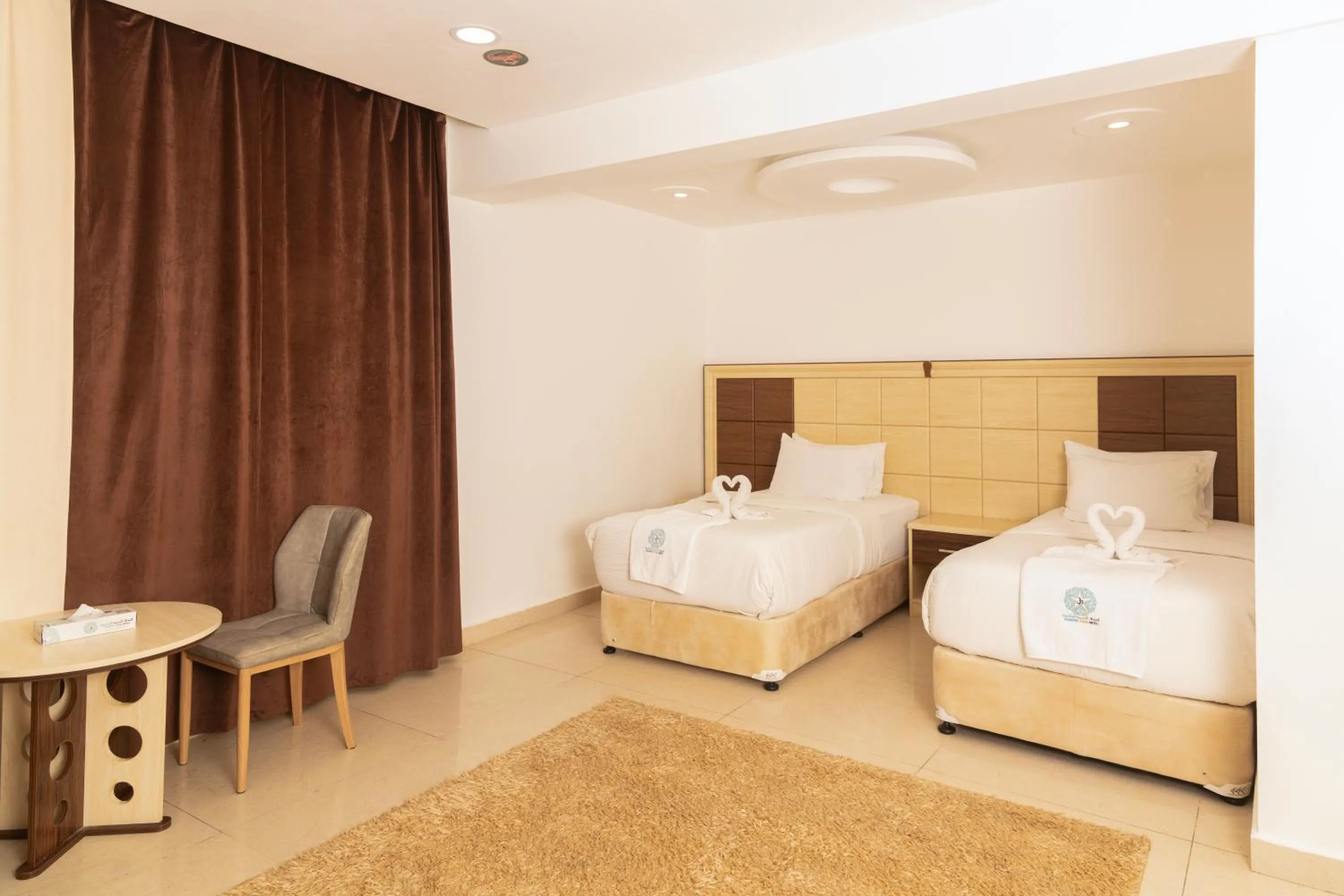 Bed in Diamond Star Hotel فندق النجمة الماسية