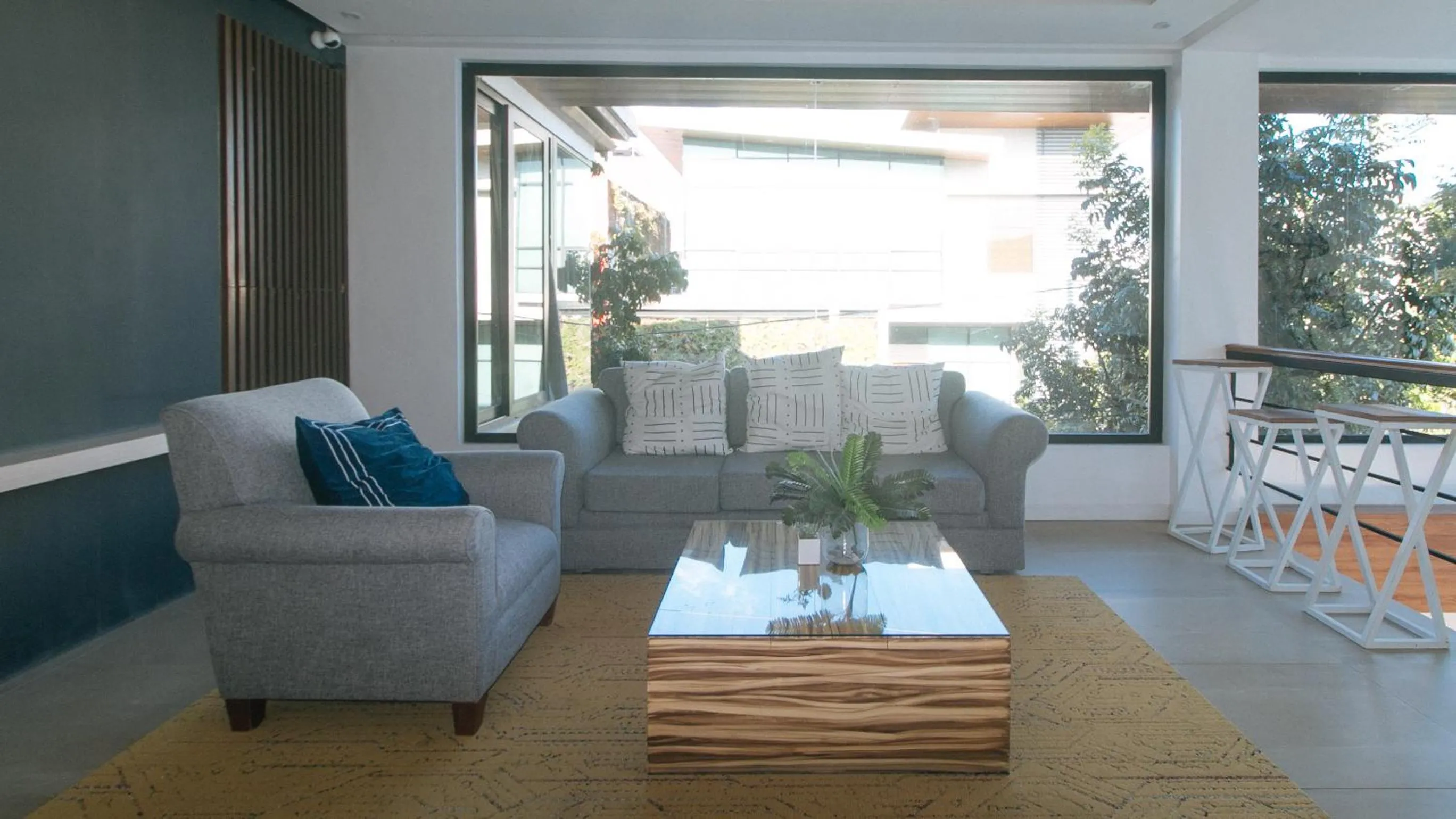 Living room in RedDoorz at Anton's Loft Designer Resort Pansol Calamba Laguna